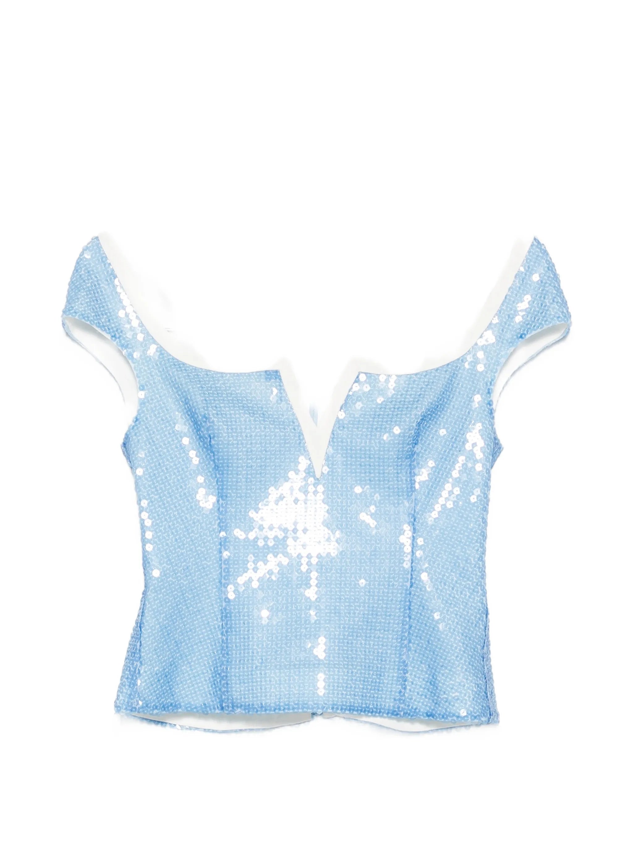 sequin-embellishment top
