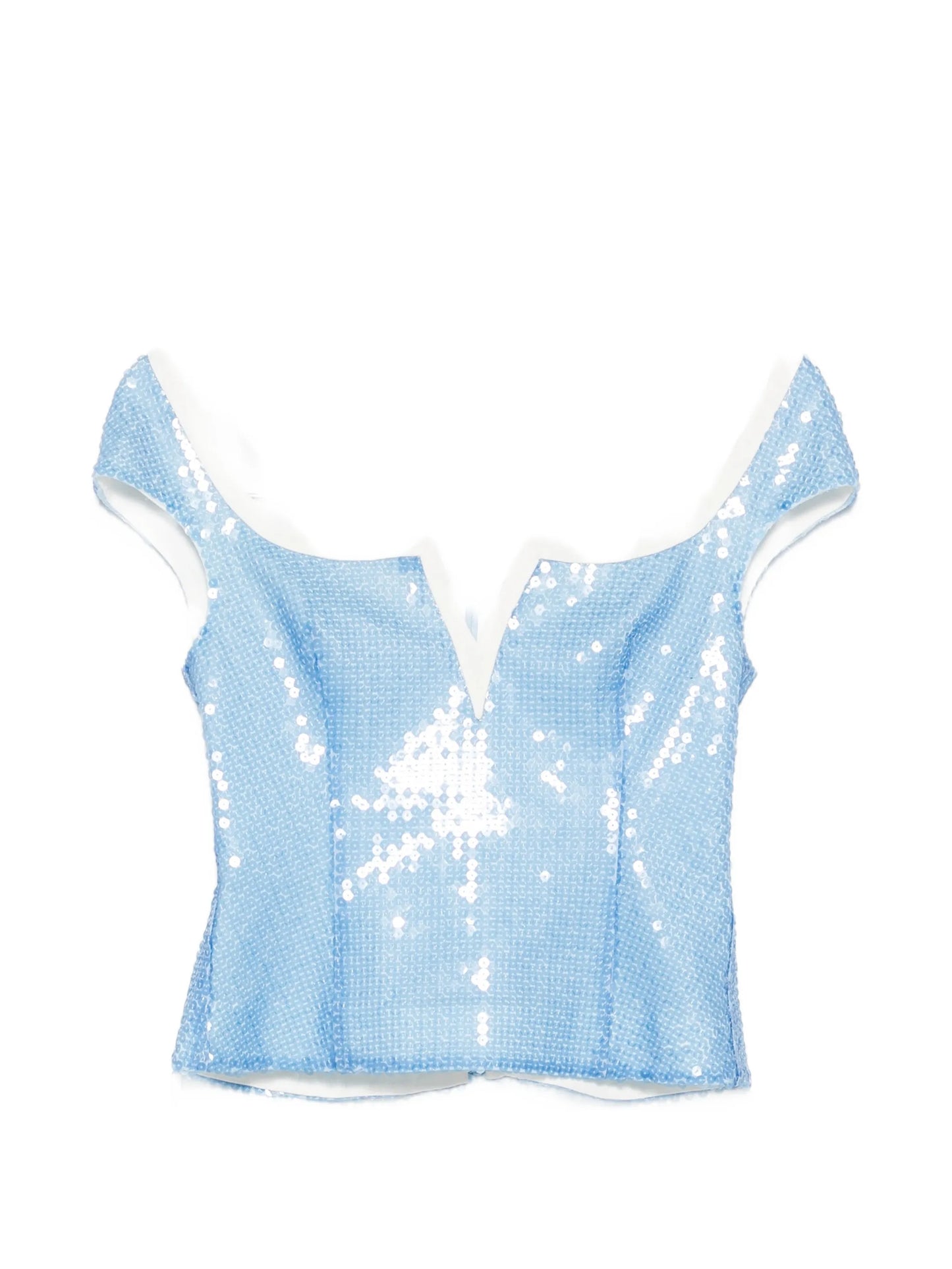 sequin-embellishment top