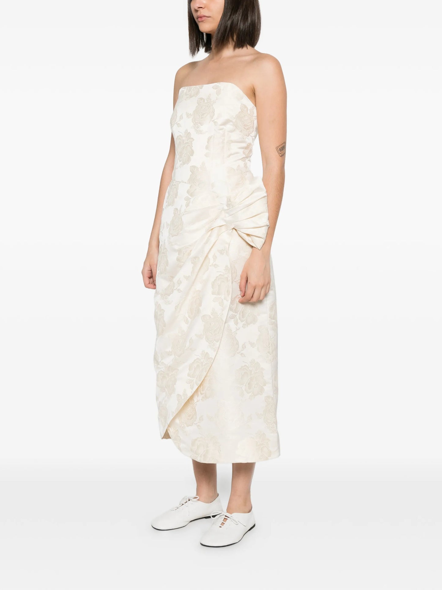 Sash midi dress