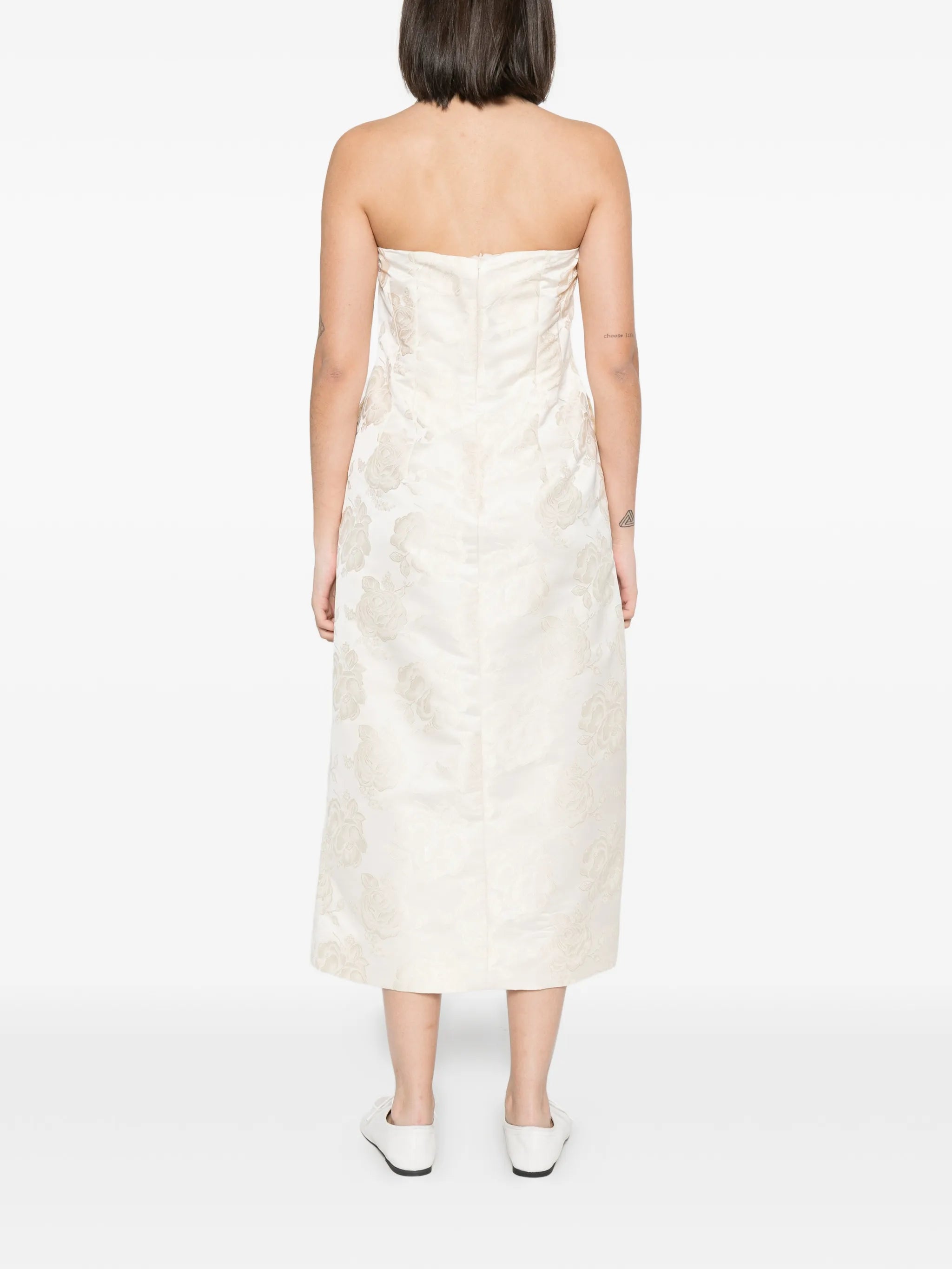 Sash midi dress