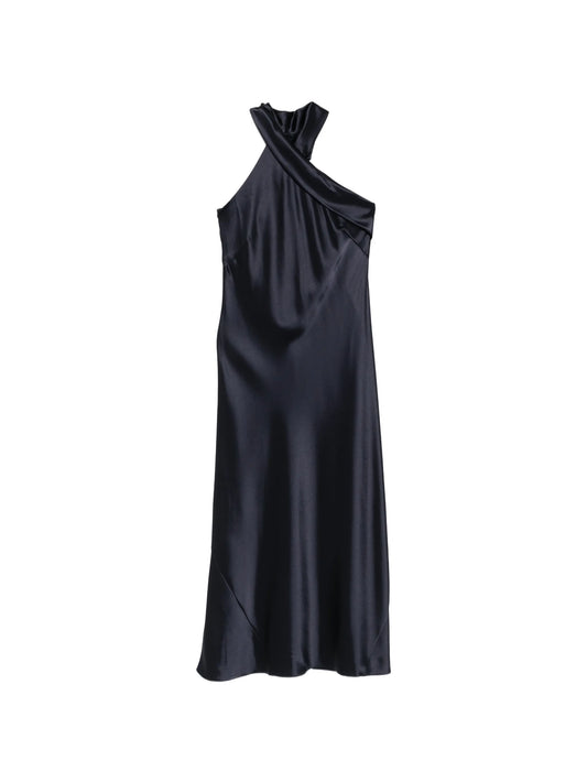 Pandora satin midi dress