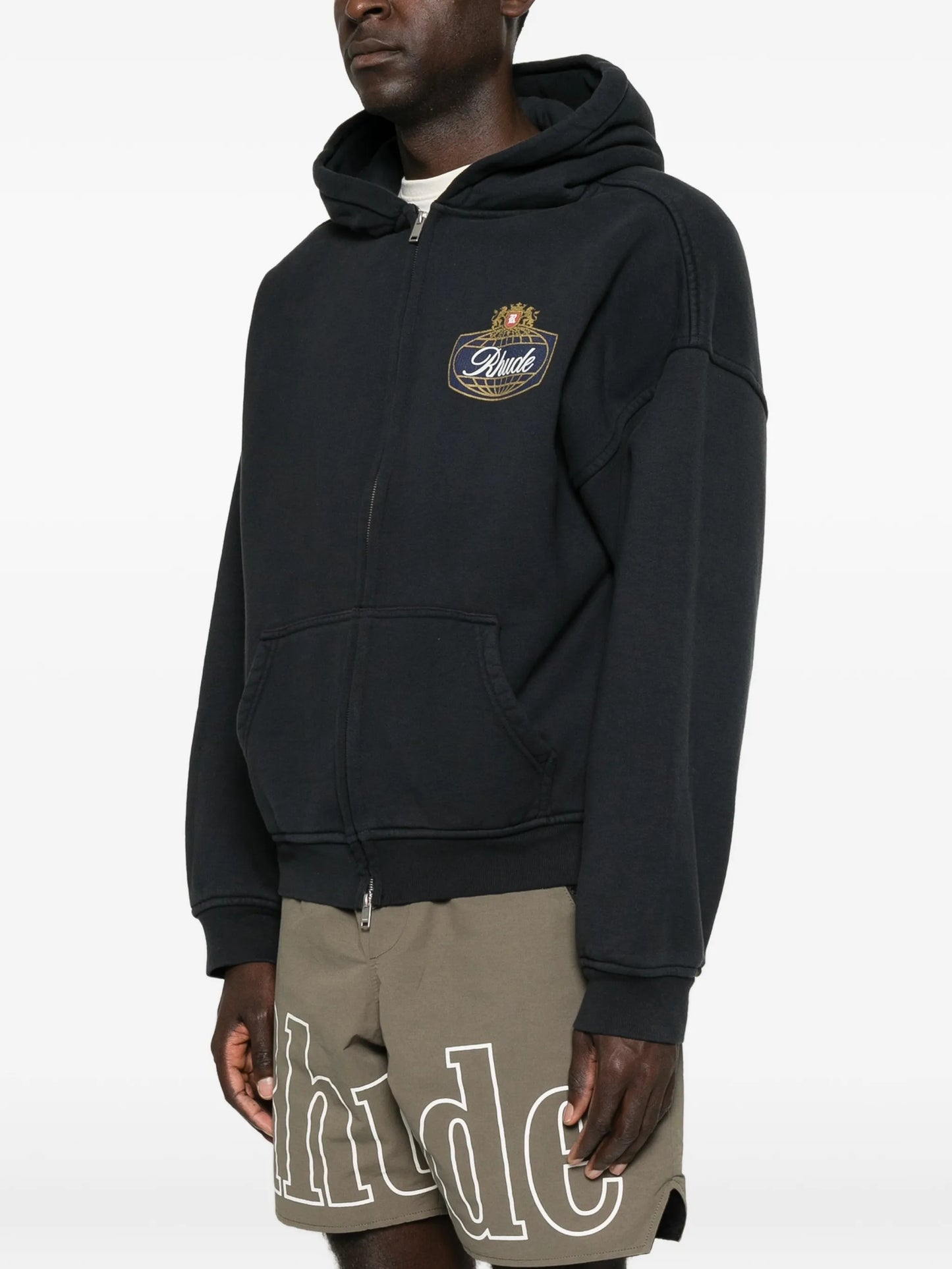 zip-up hoodie
