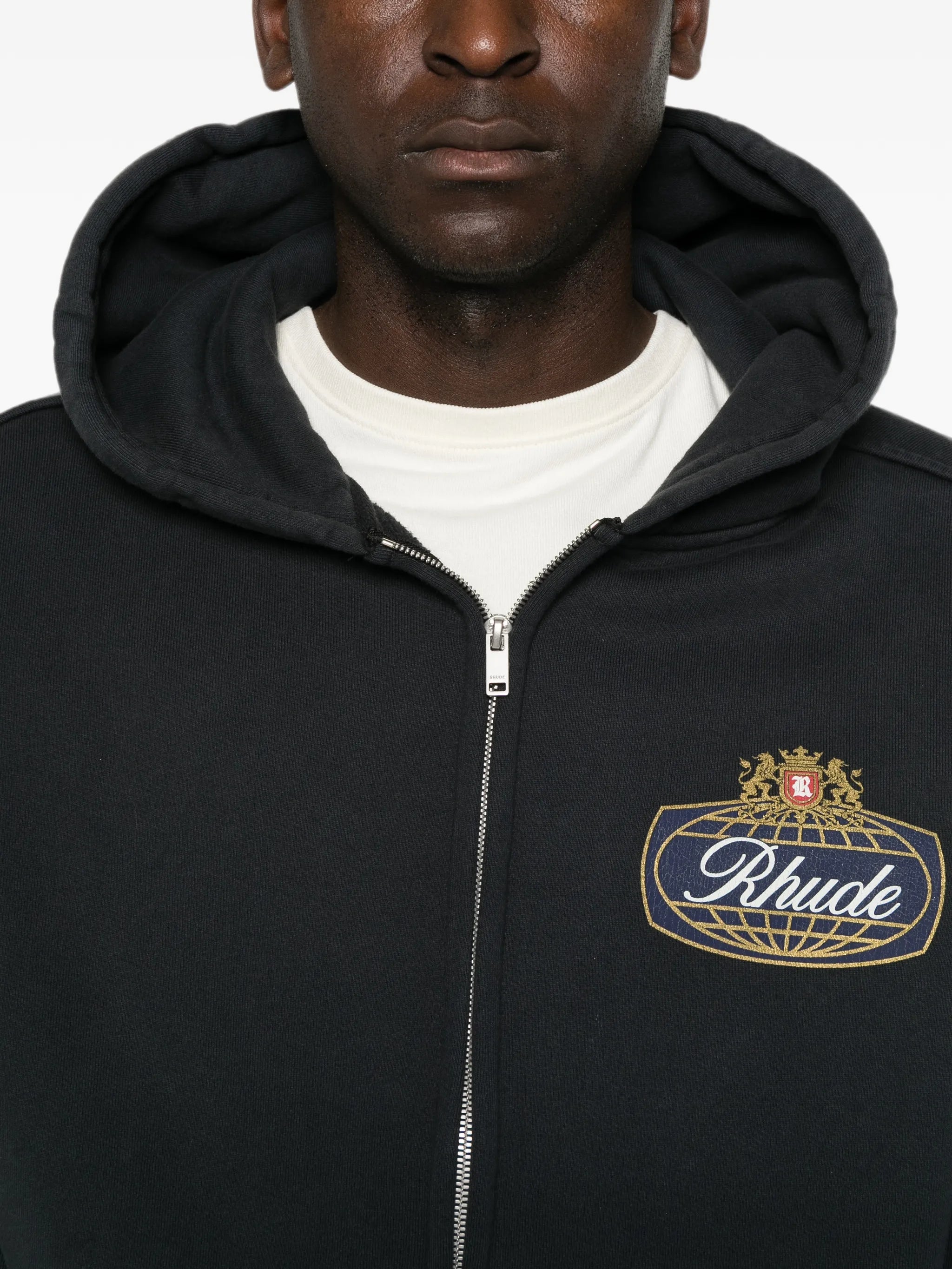 zip-up hoodie