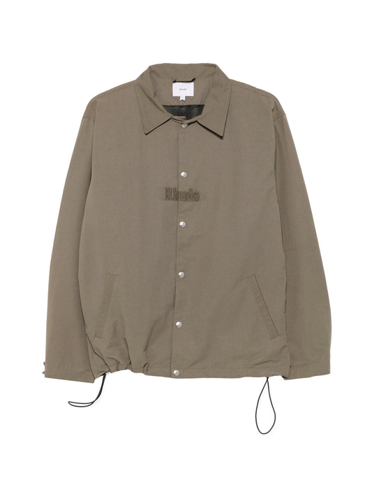 RHUDE logo coaches jacket