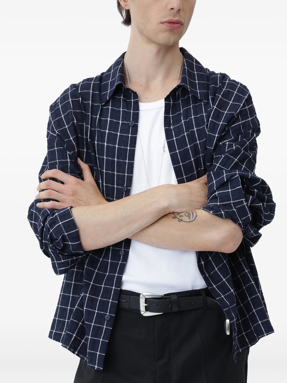Maza check shirt