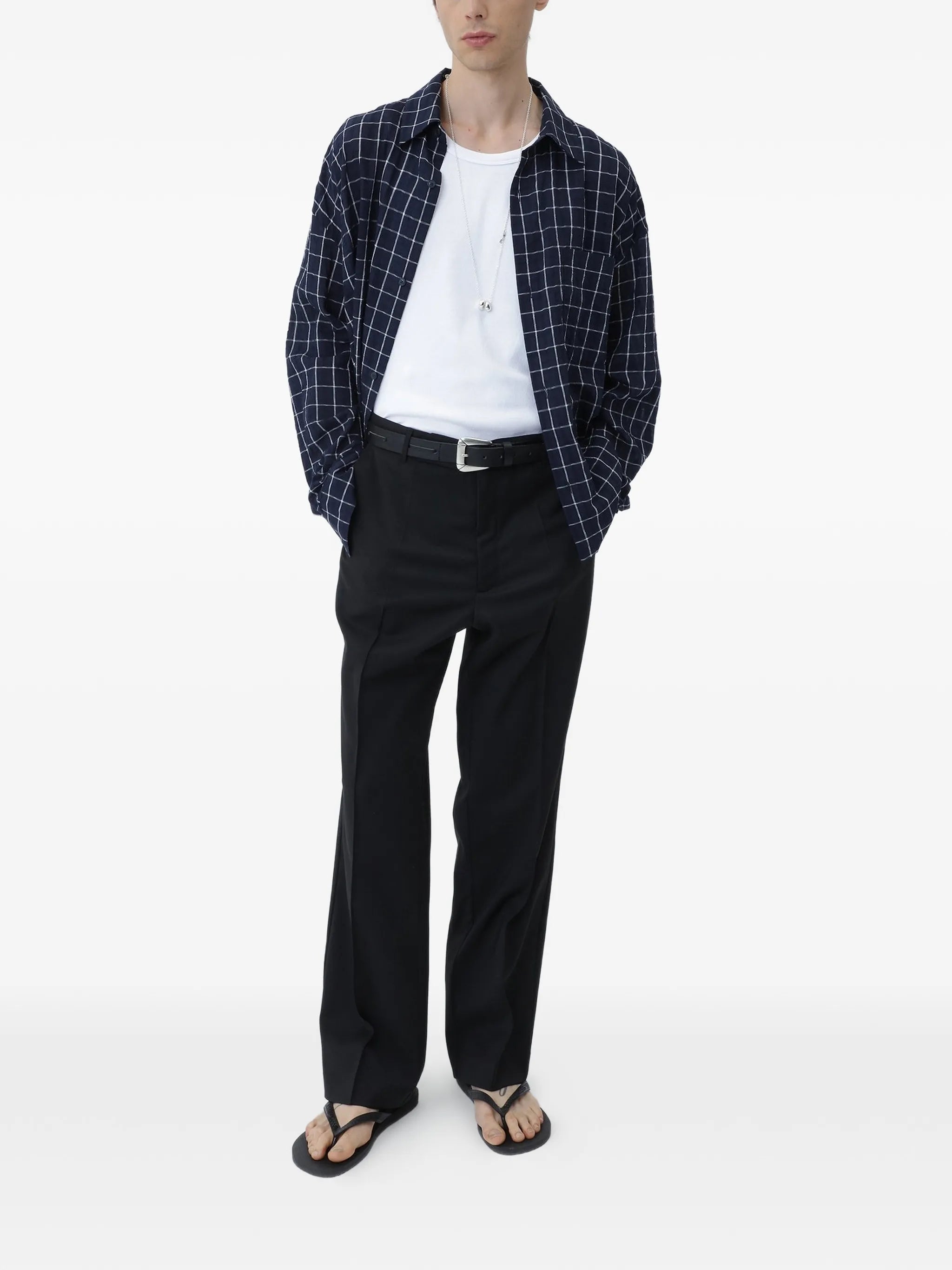 Maza check shirt