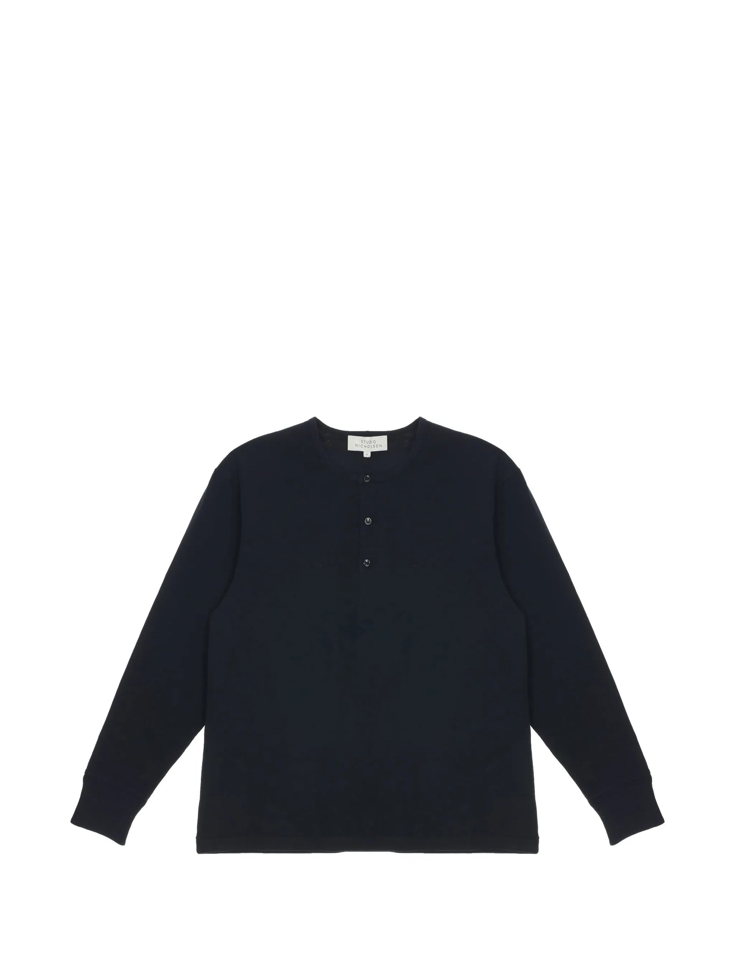 henley long-sleeve T-shirt