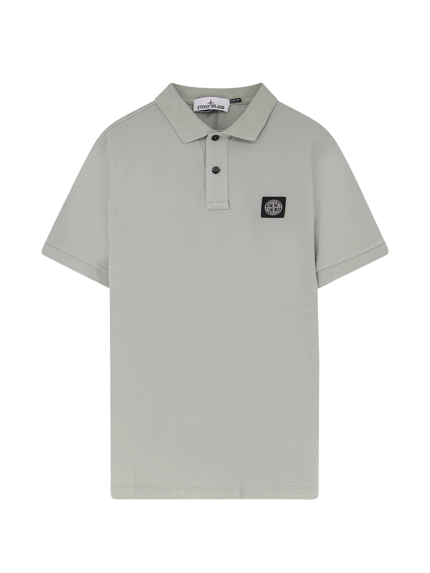 logo-patch polo shirt