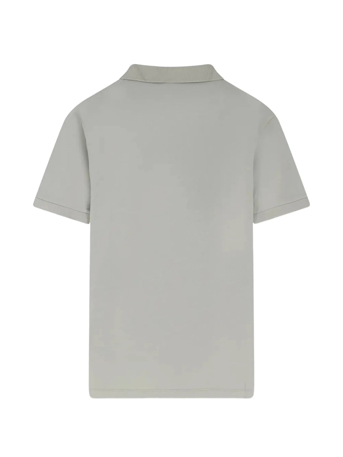 2200008 organic cotton piqué with stretch slim-fit short-sleeve polo shirt with Compass patch