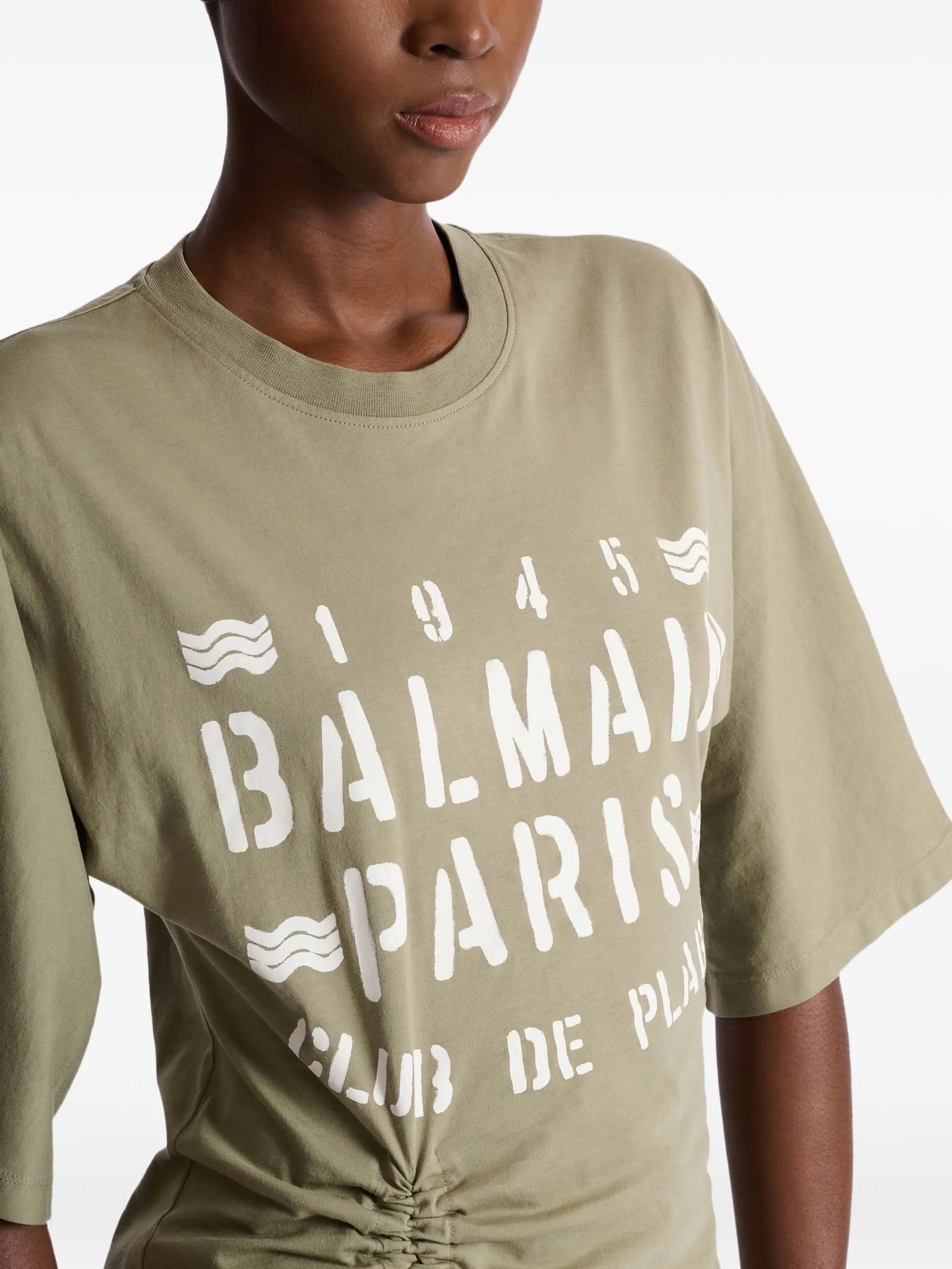 drawstring-detail T-shirt