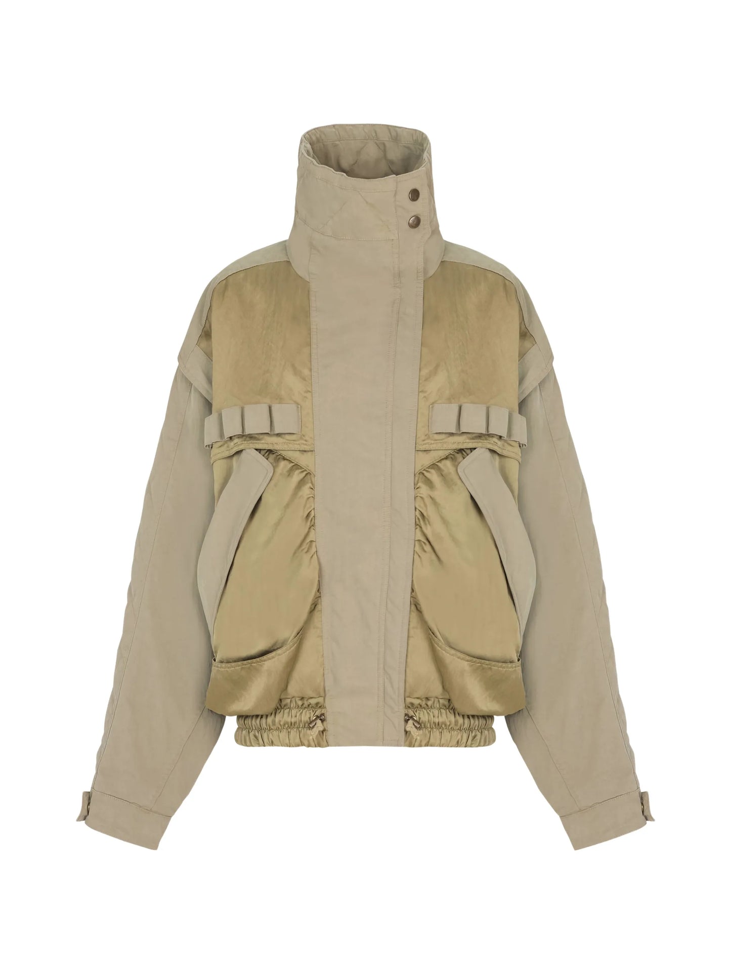 twill cotton bomber jacket
