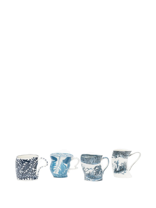 x Dieael porcelain mugs (pack of four)
