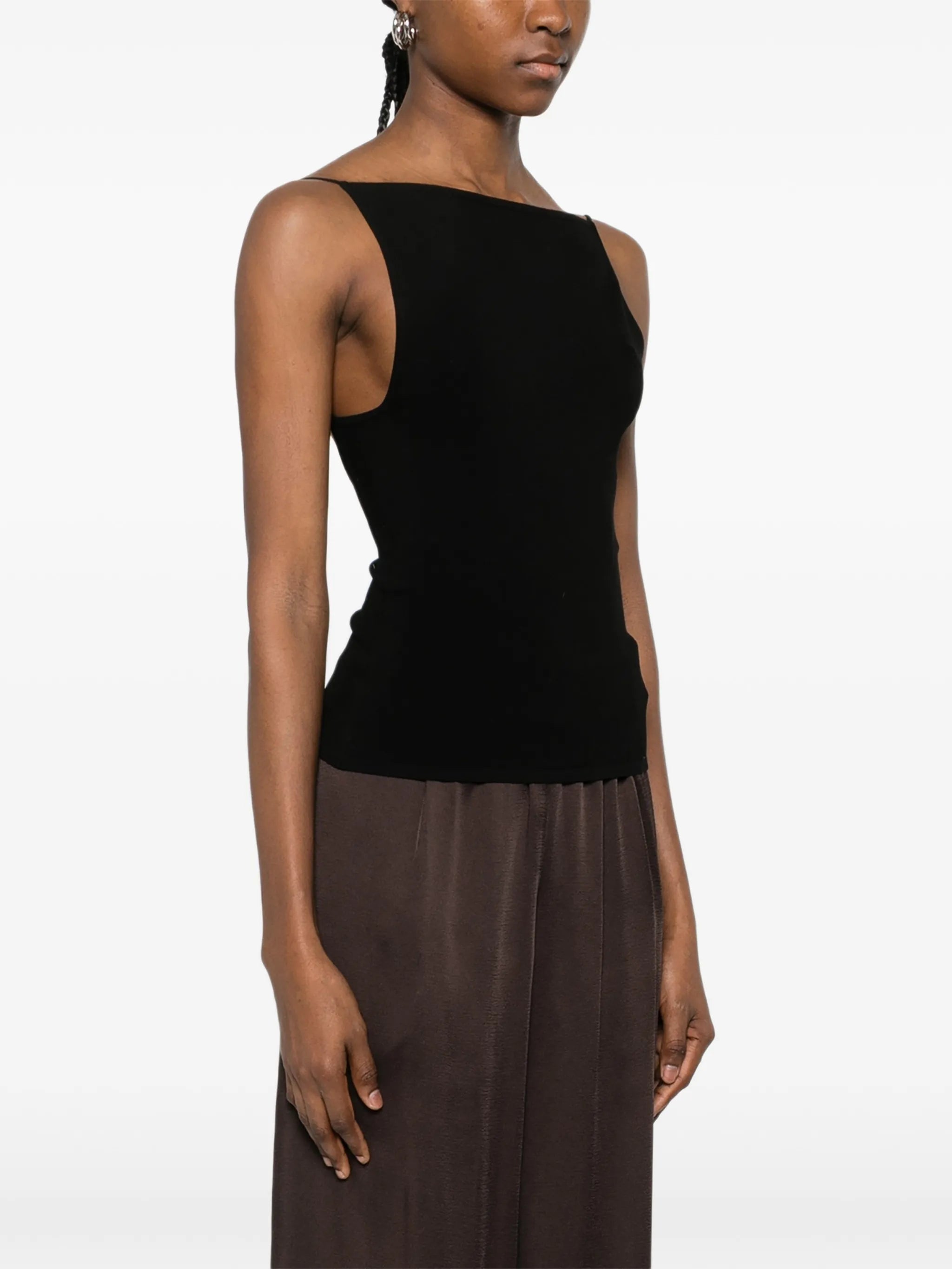 square-neck tank top