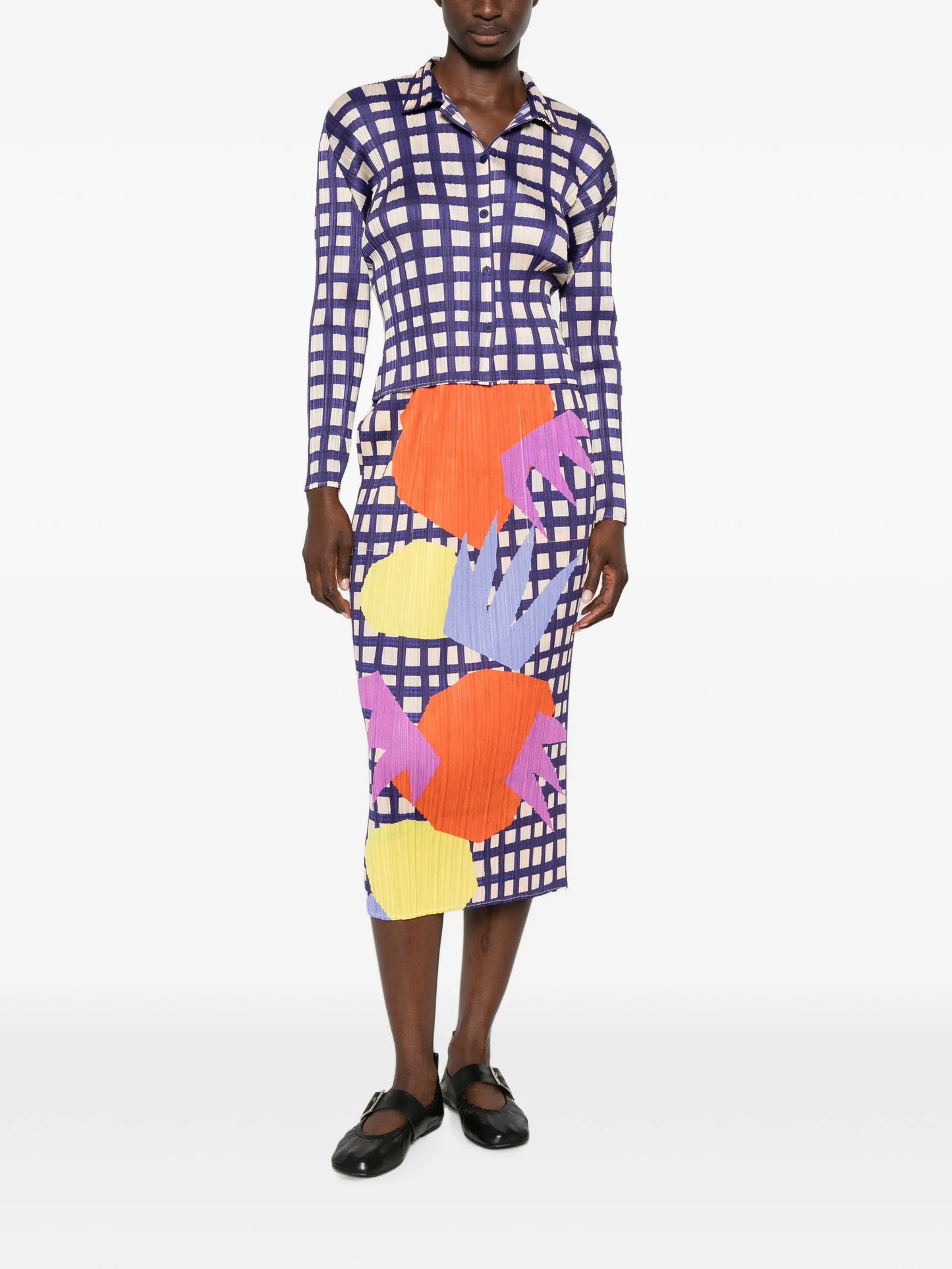 Market midi skirt