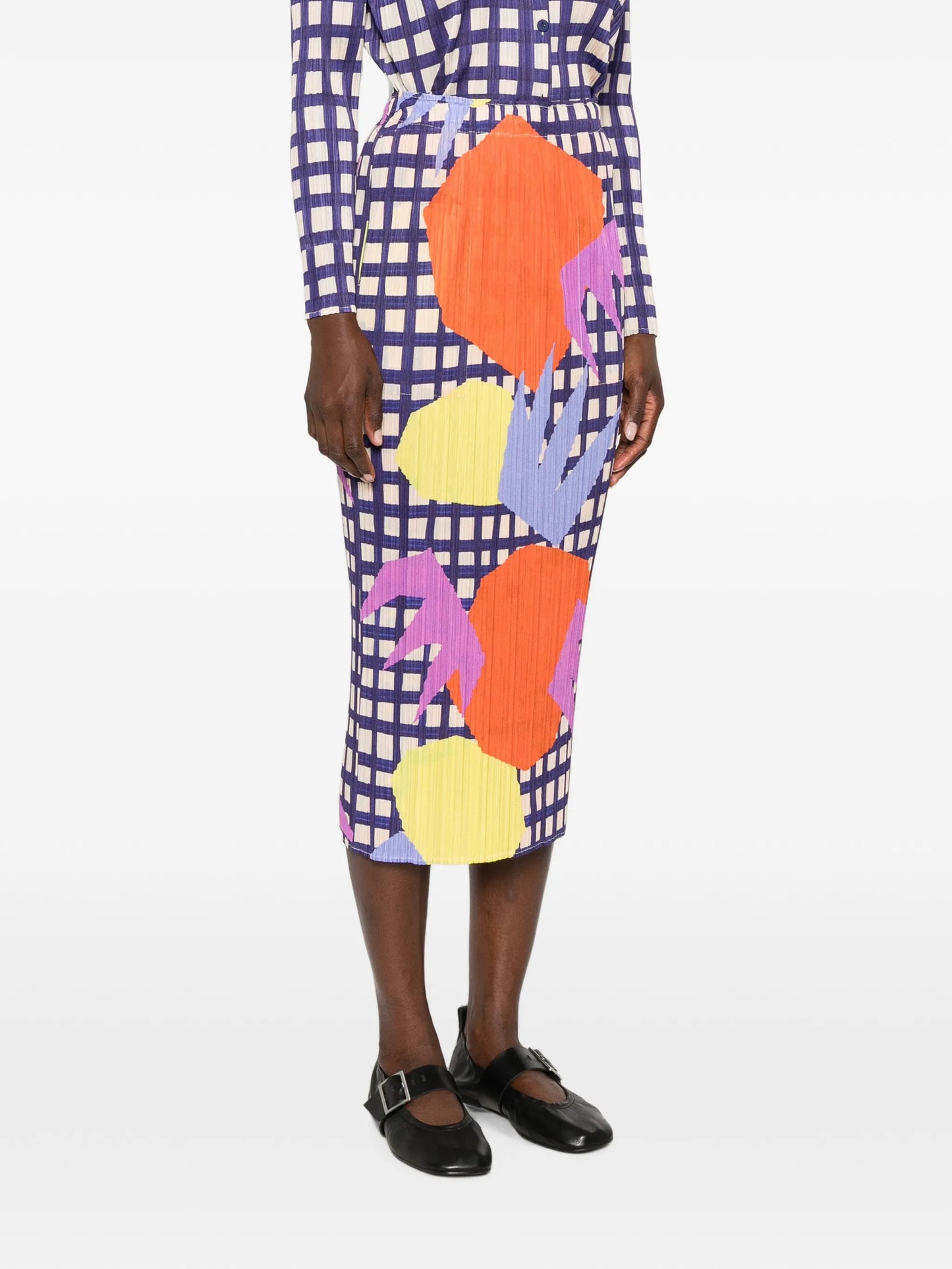 Market midi skirt