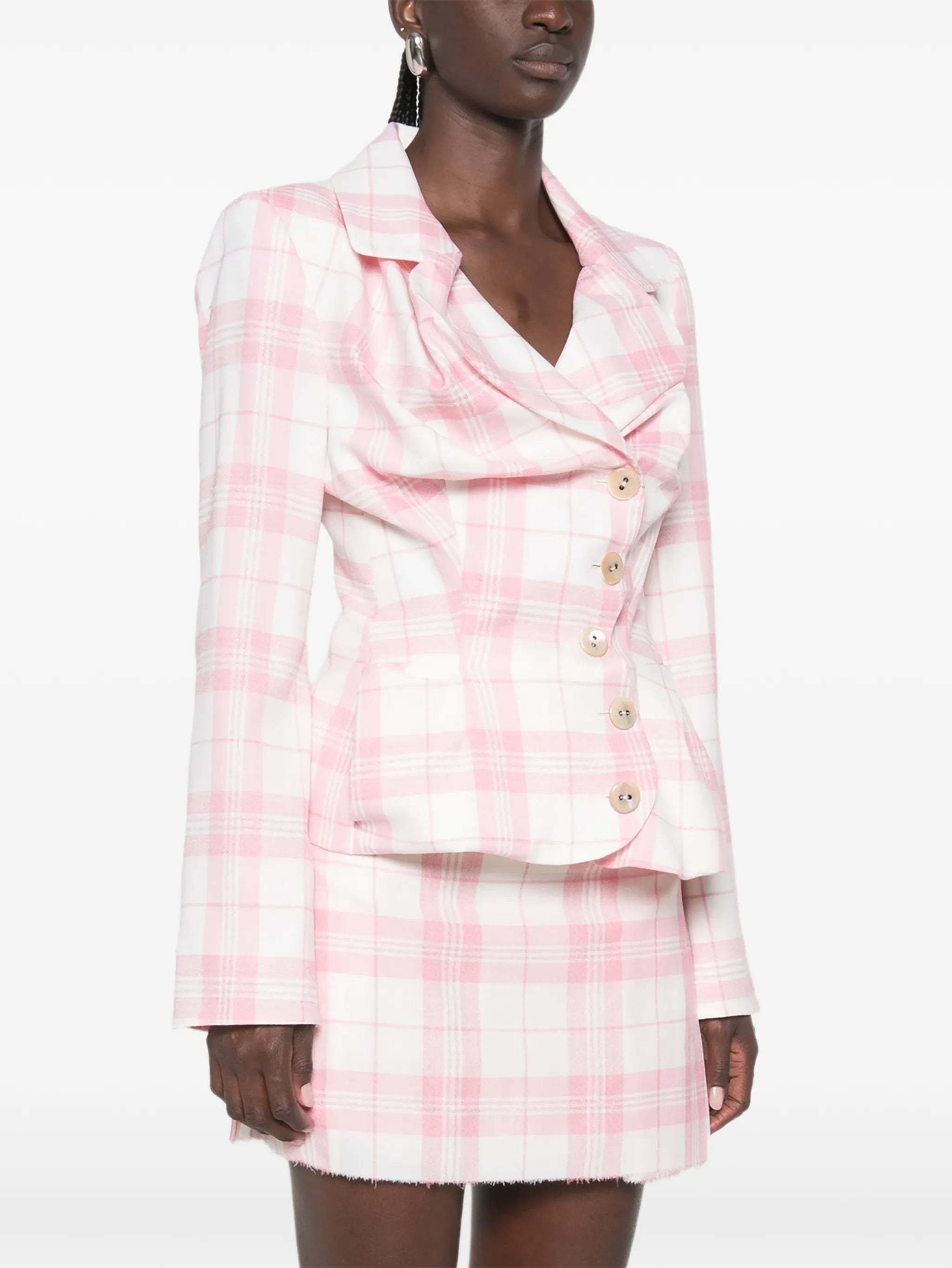 Drunken tailored jacket