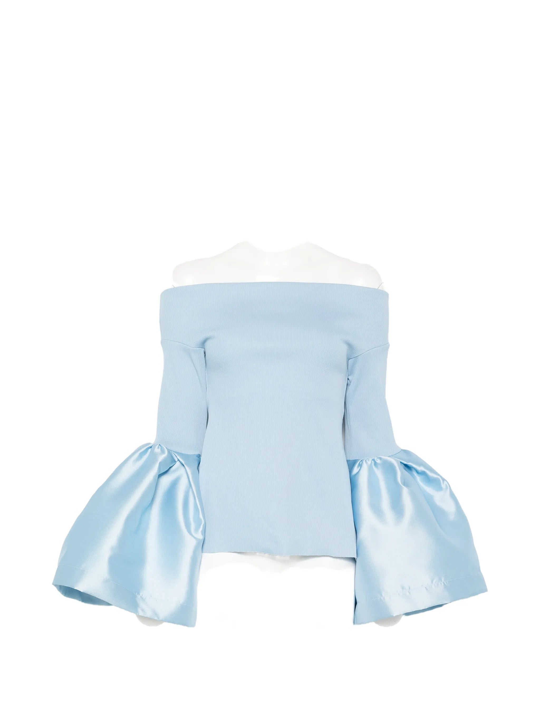 off-shoulder blouse