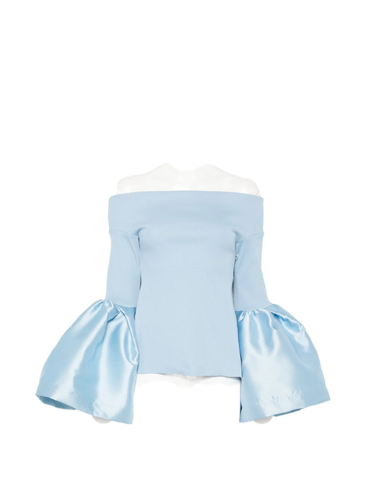 off-shoulder blouse