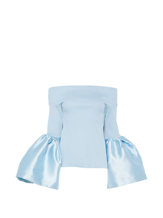 off-shoulder blouse