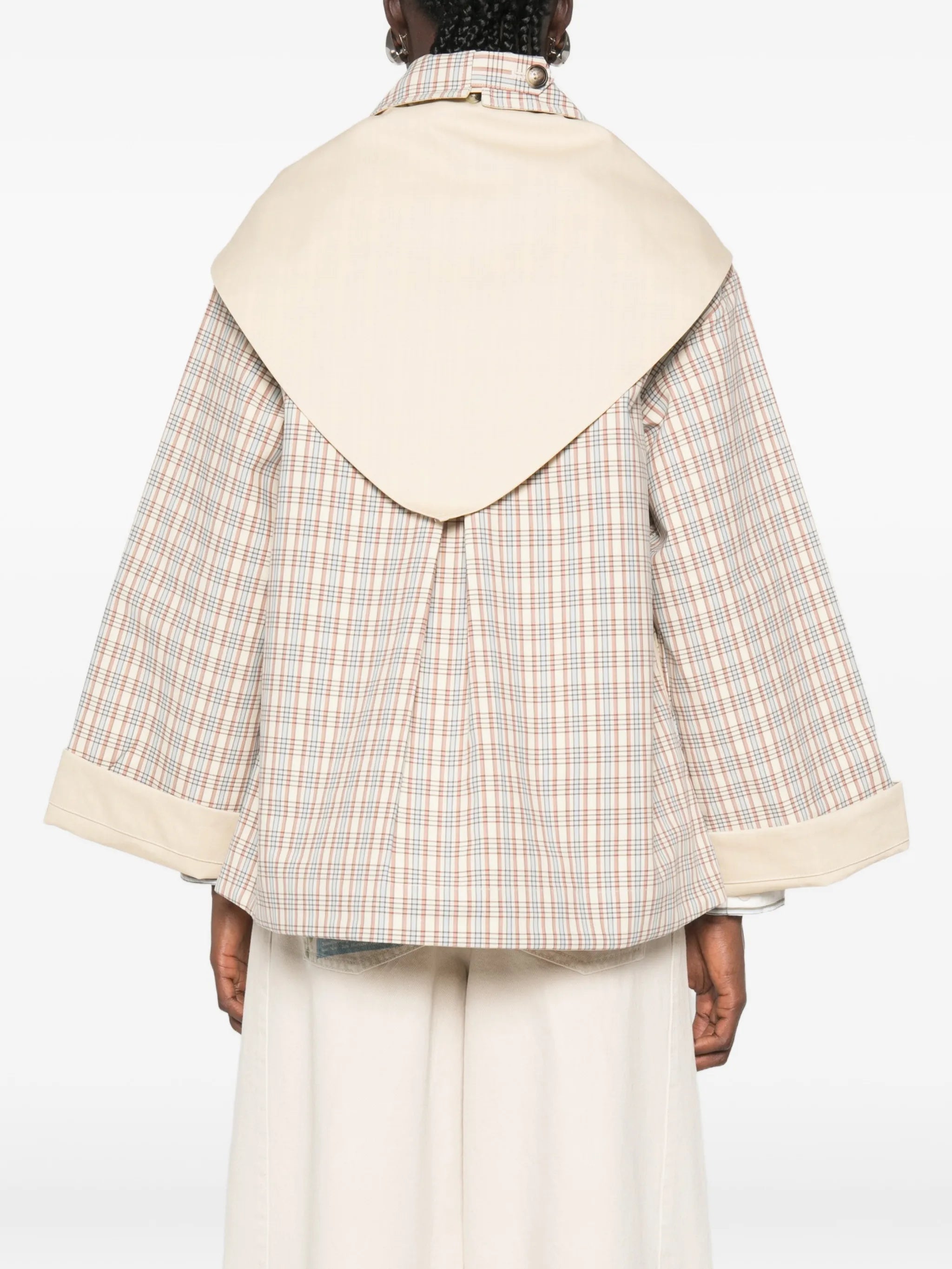 Jerry reversible checked jacket