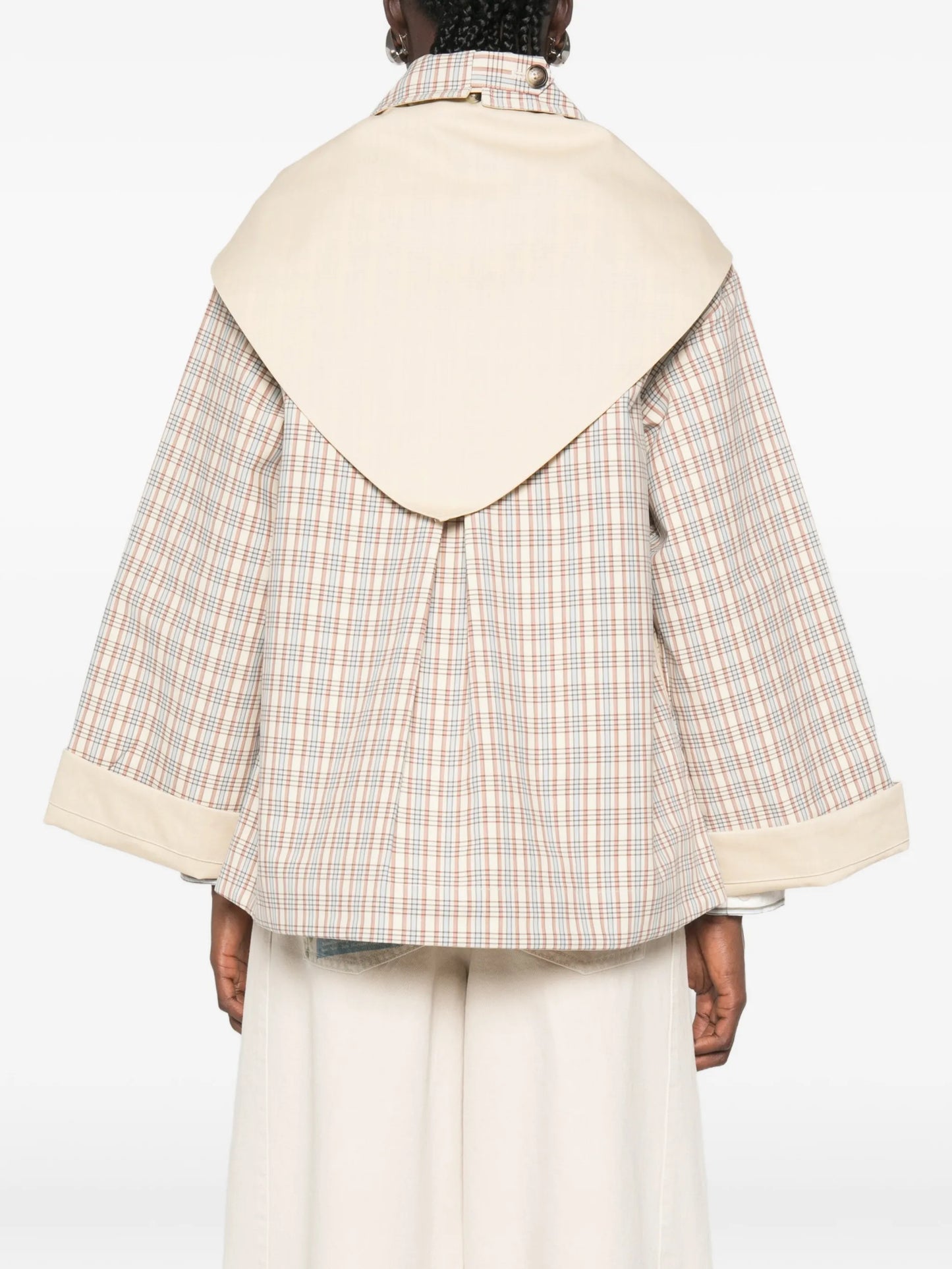 Jerry reversible checked jacket