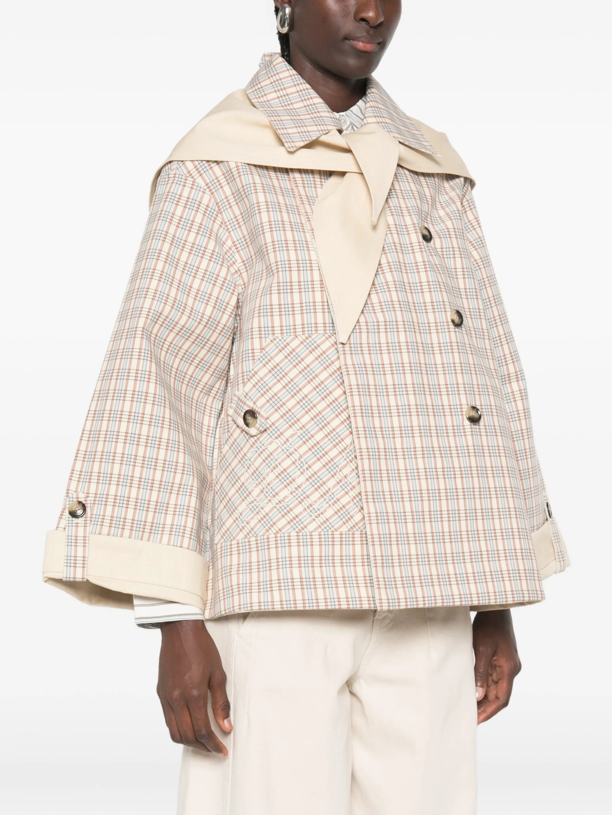Jerry reversible checked jacket