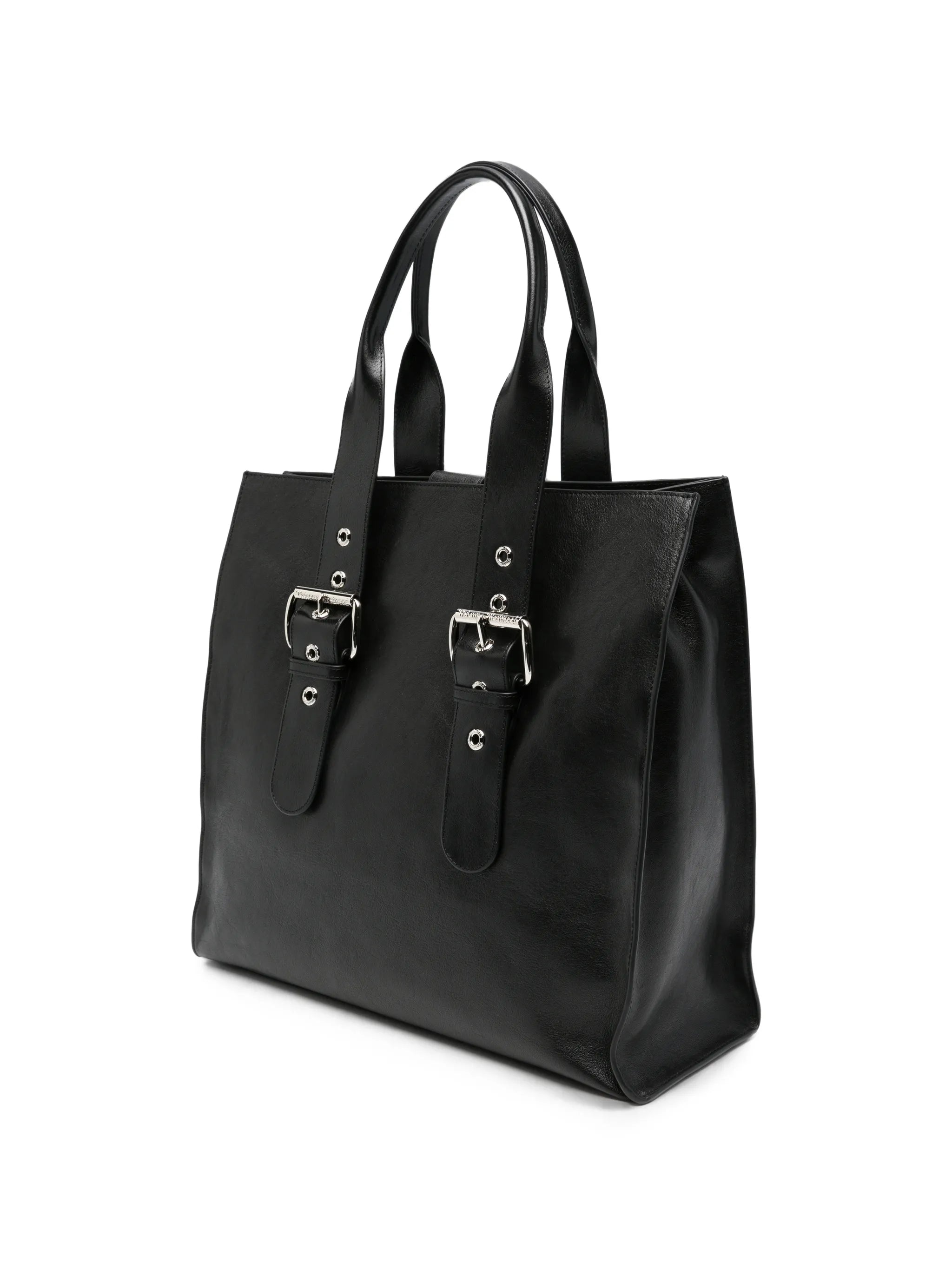 Alex buckle-detail leather tote bag