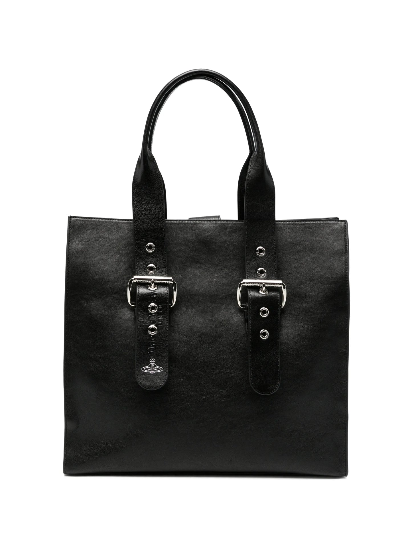 Alex buckle-detail leather tote bag