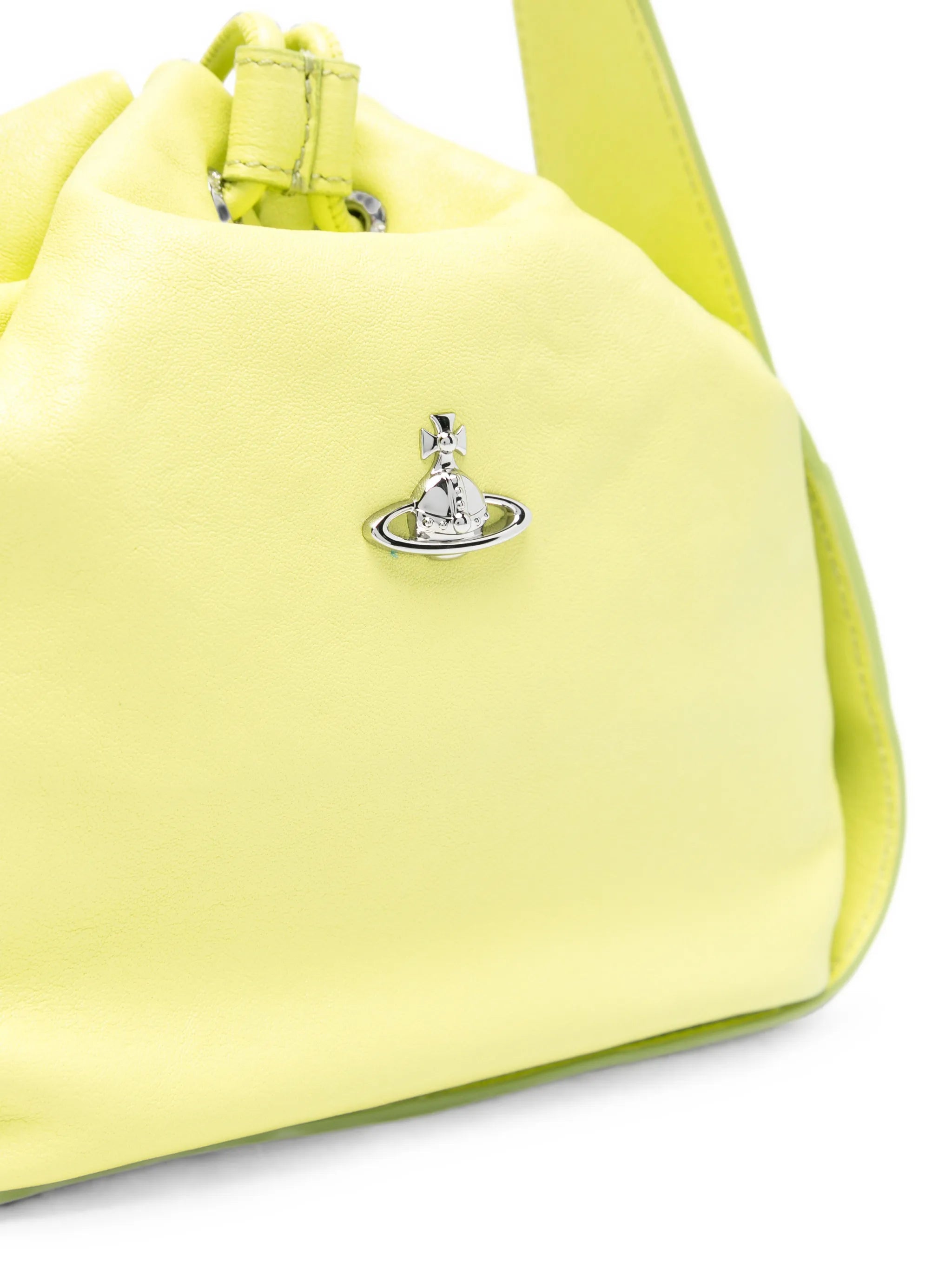 Stacey Orb-plaque bucket bag