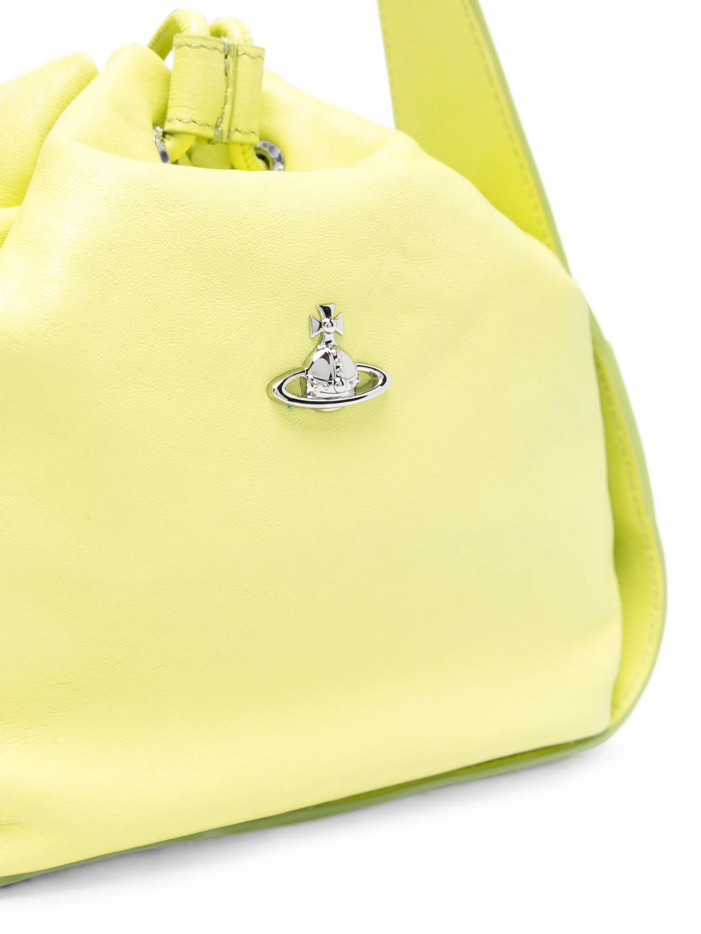 Stacey Orb-plaque bucket bag