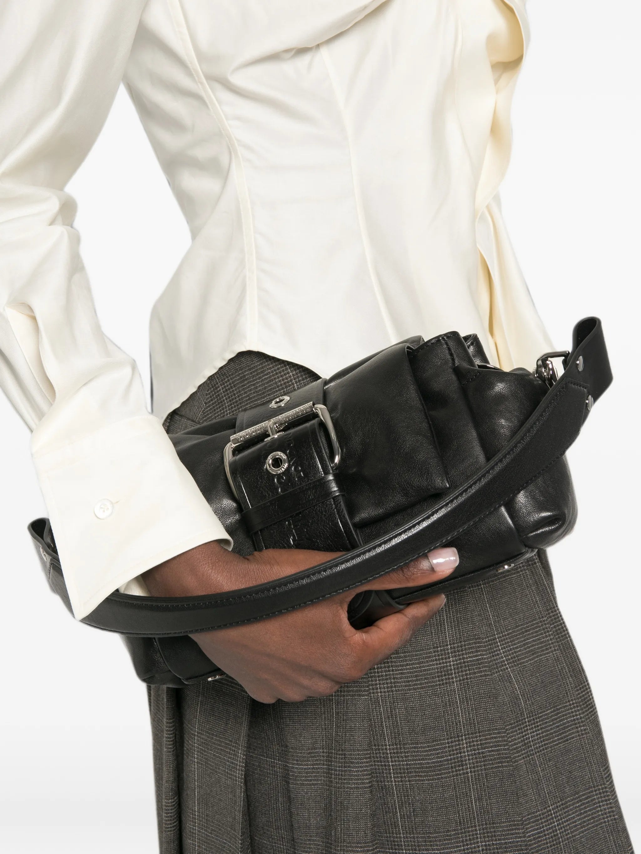 Hazel Treasure leather shoulder bag