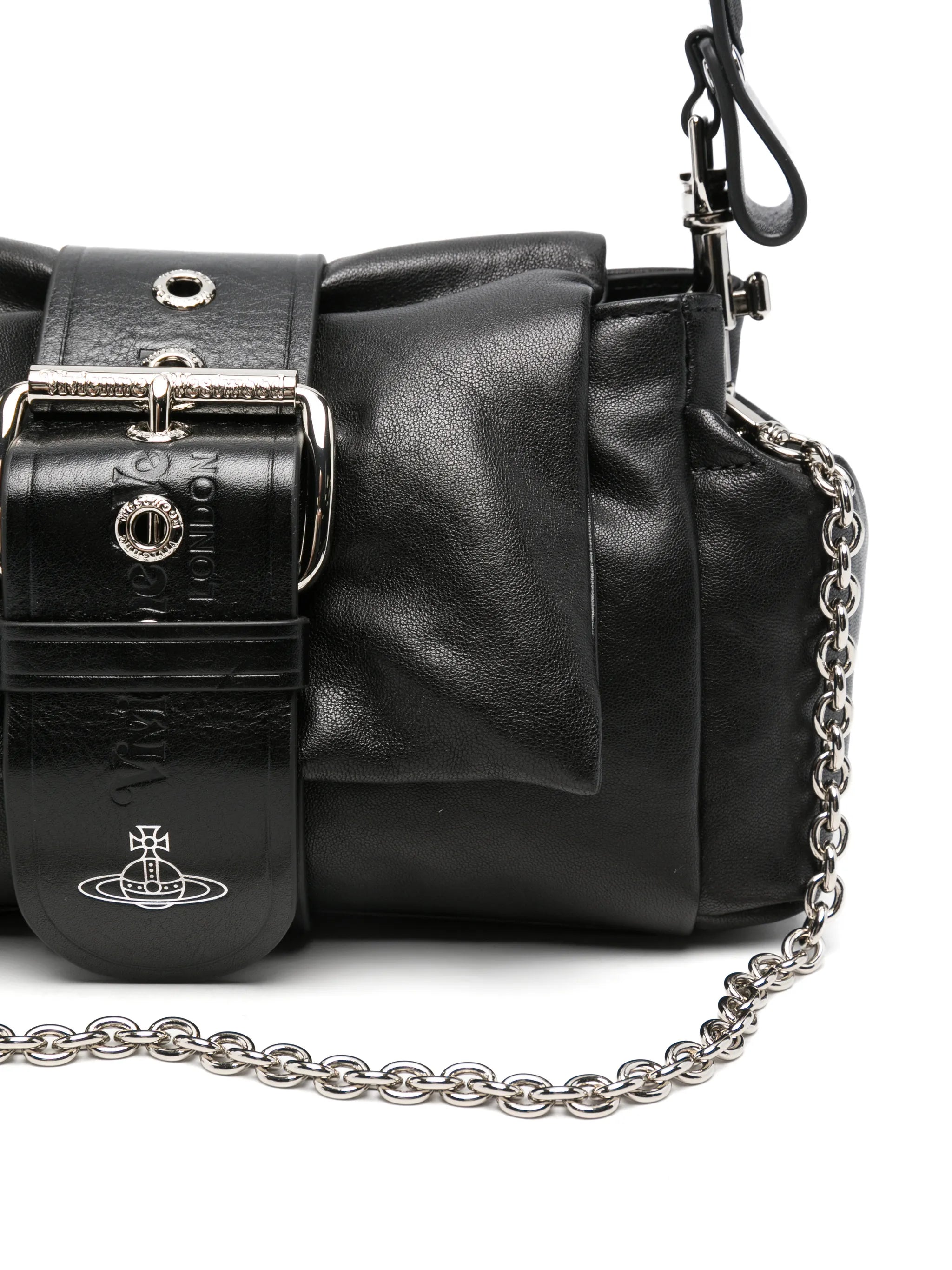 Hazel Treasure leather shoulder bag