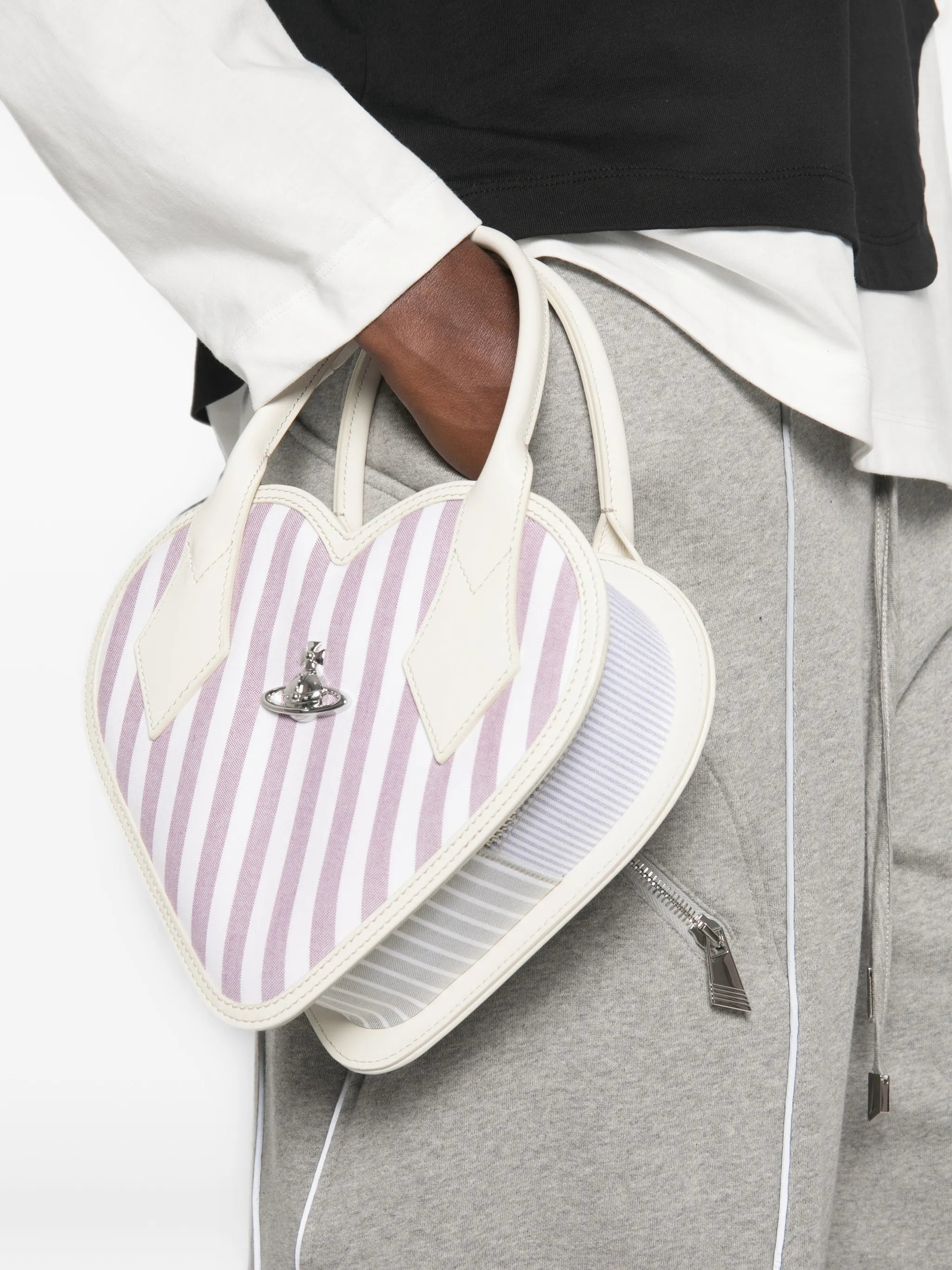 Josephine heart-shape cross body bag