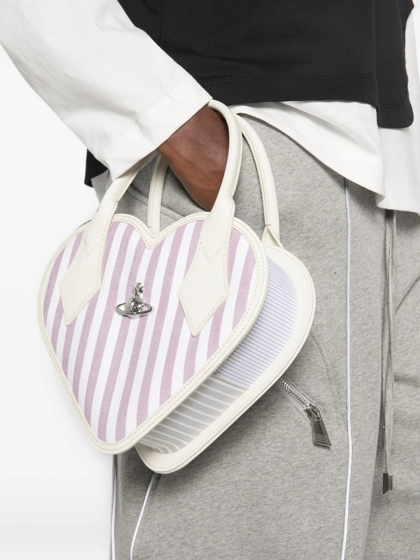 Josephine heart-shape cross body bag