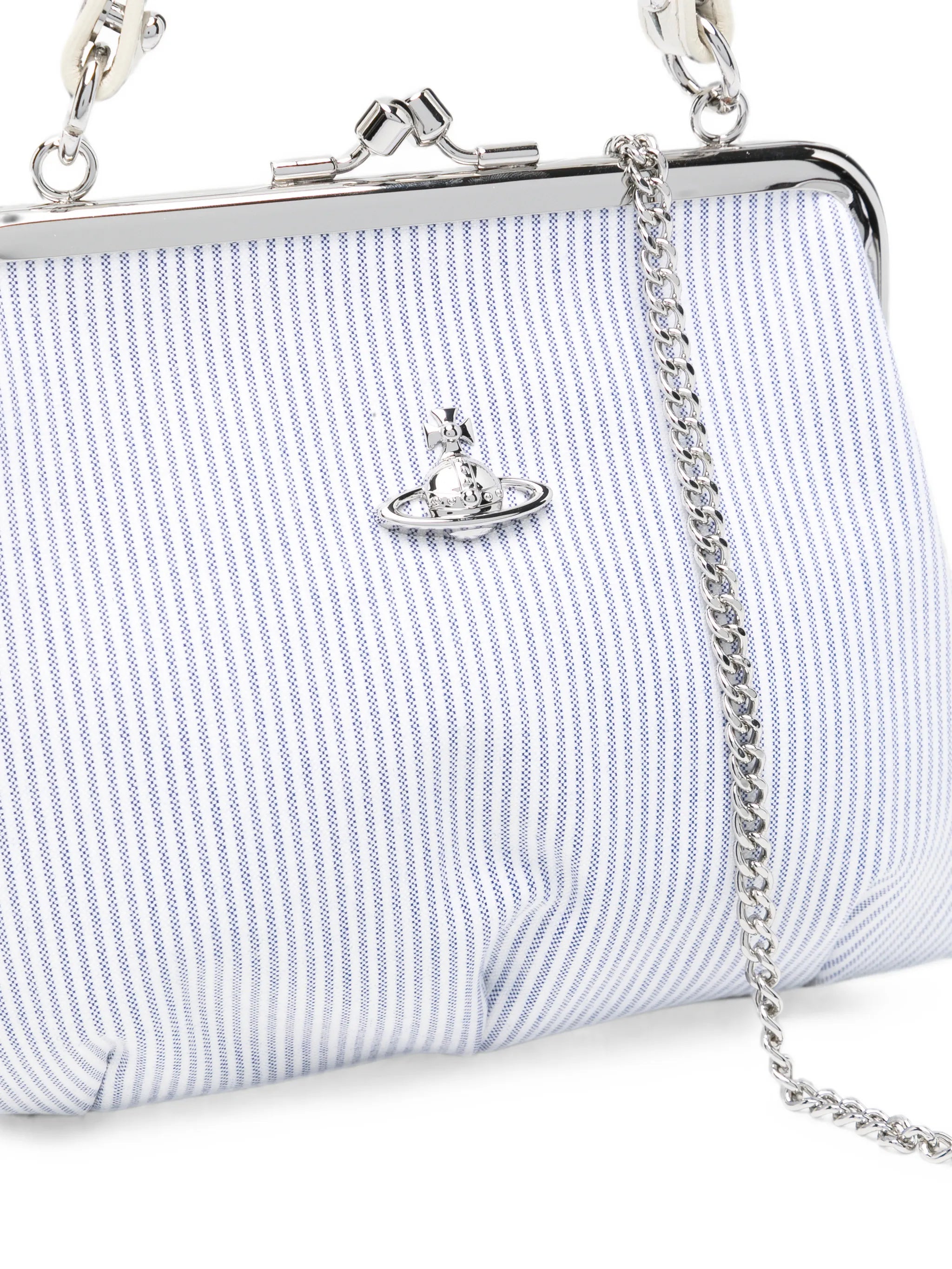 Granny Frame striped tote bag