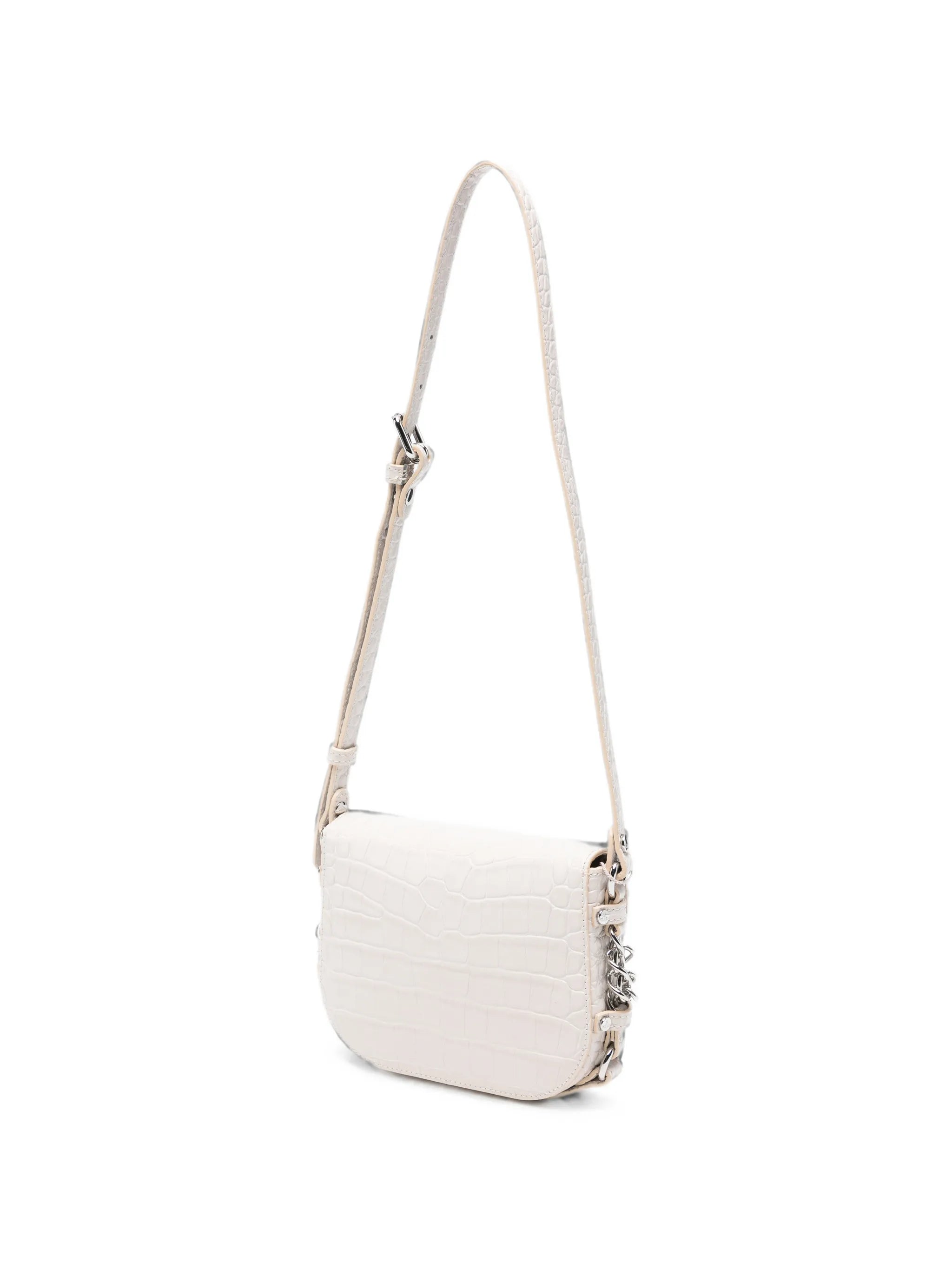 Hunter leather cross body bag