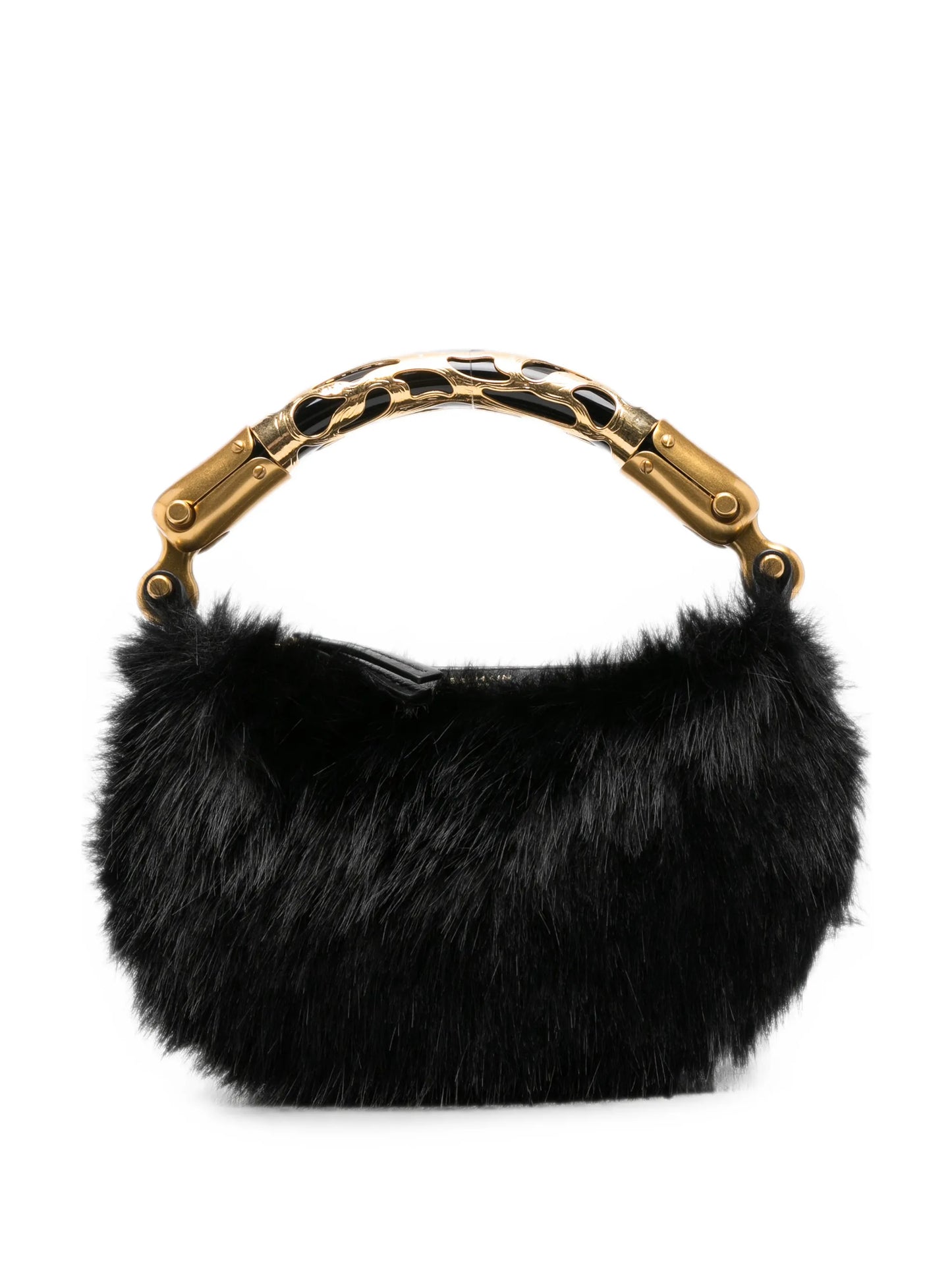 Ebene faux-fur tote bag