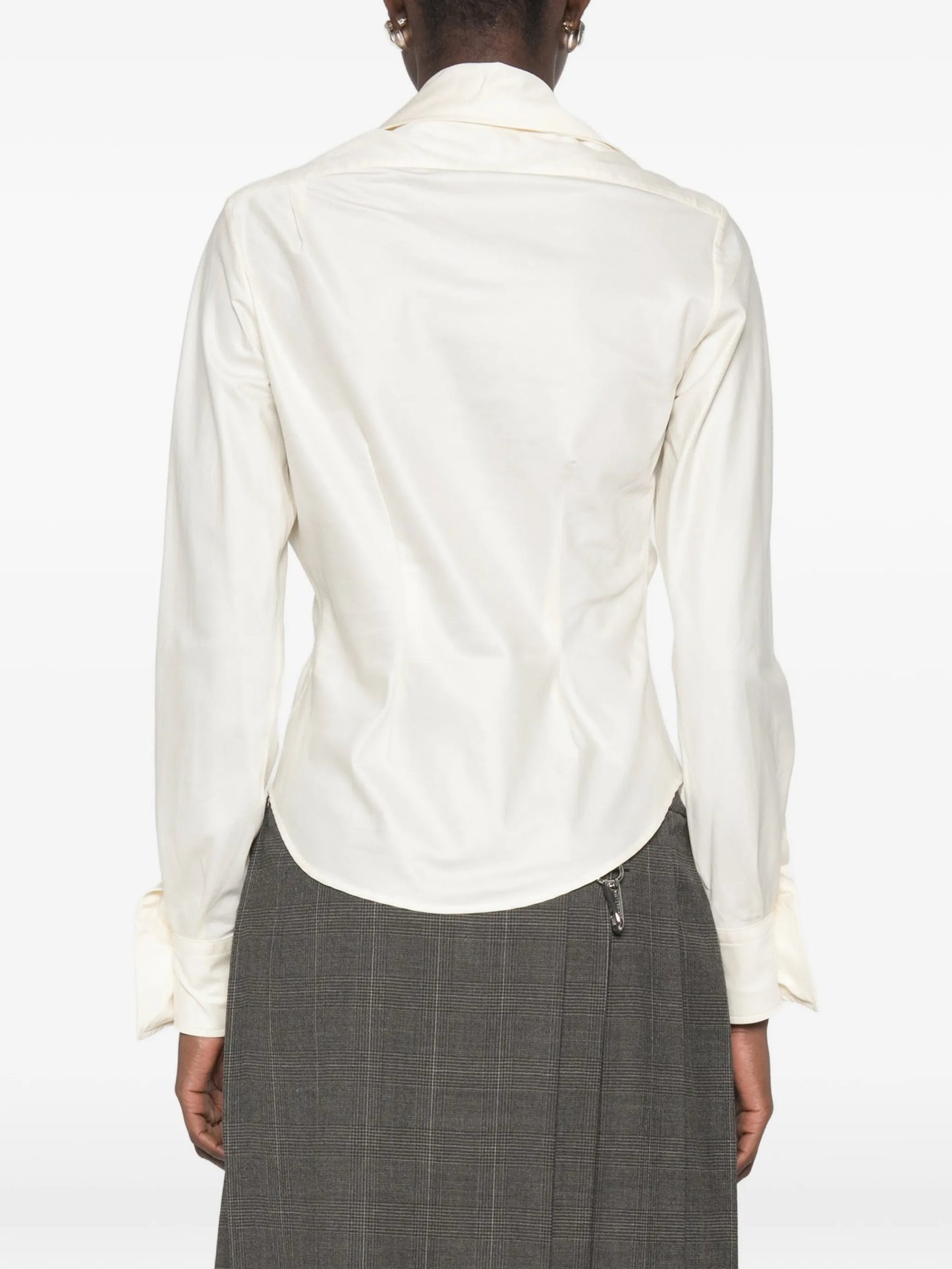 Drunken draped shirt