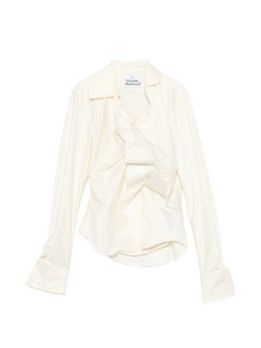Drunken draped shirt