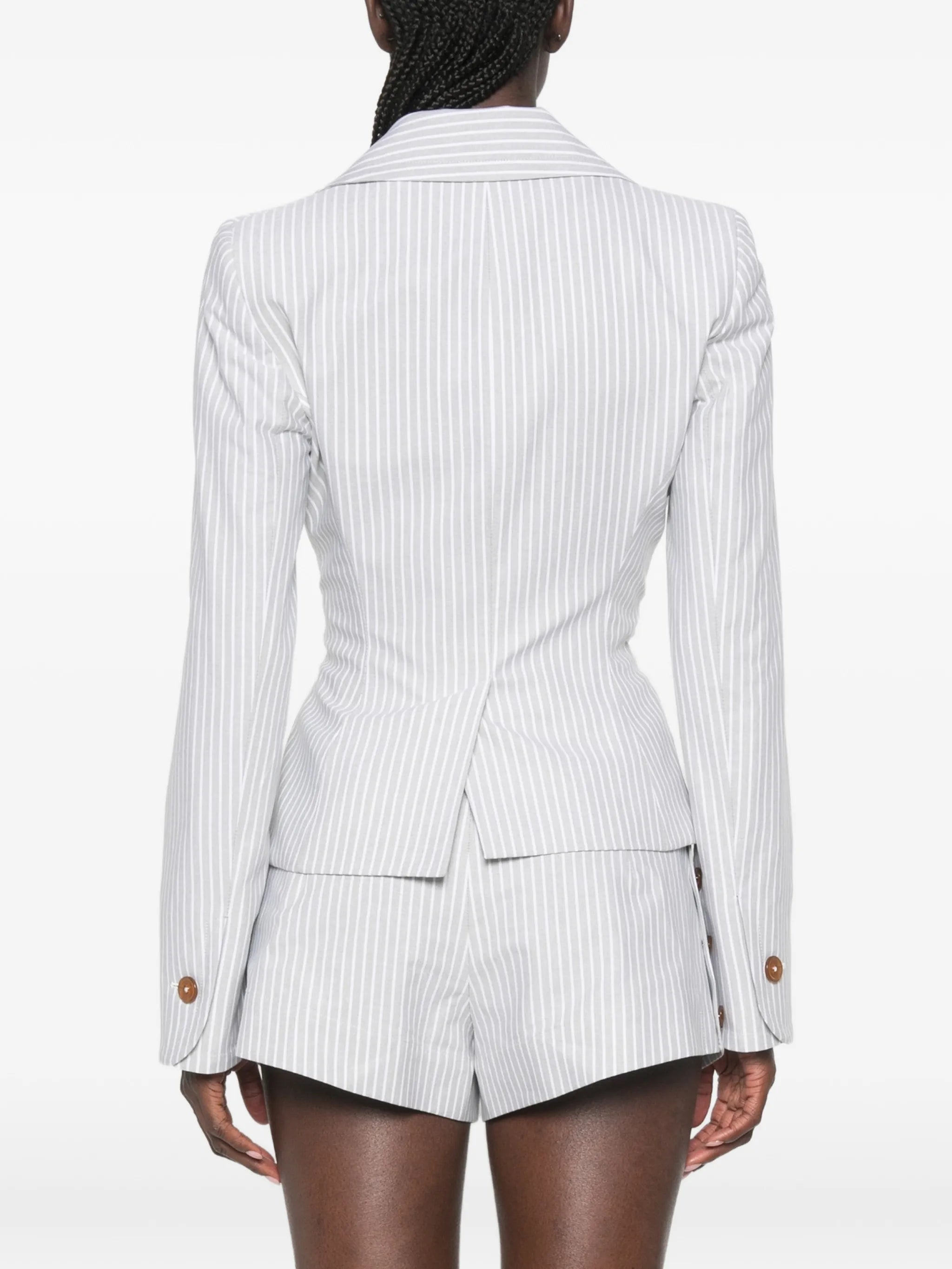 Drunken pinstriped jacket