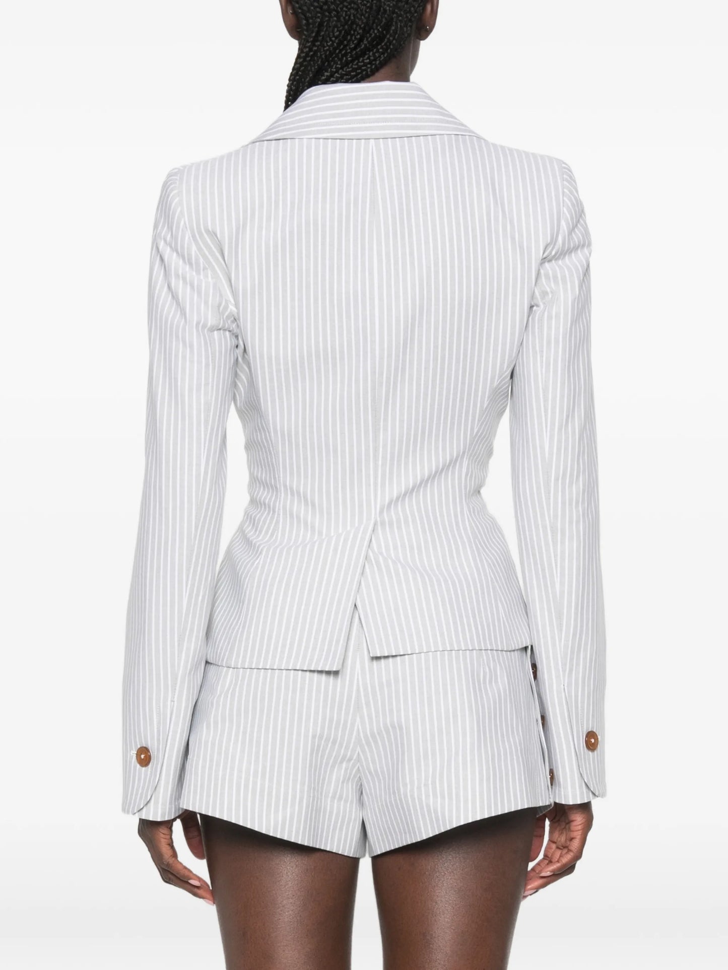 Drunken pinstriped jacket