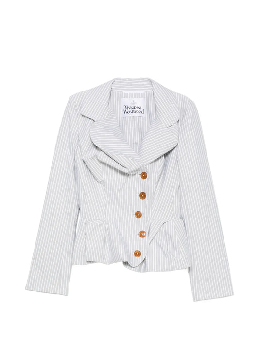 Drunken pinstriped jacket