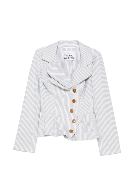 Drunken pinstriped jacket