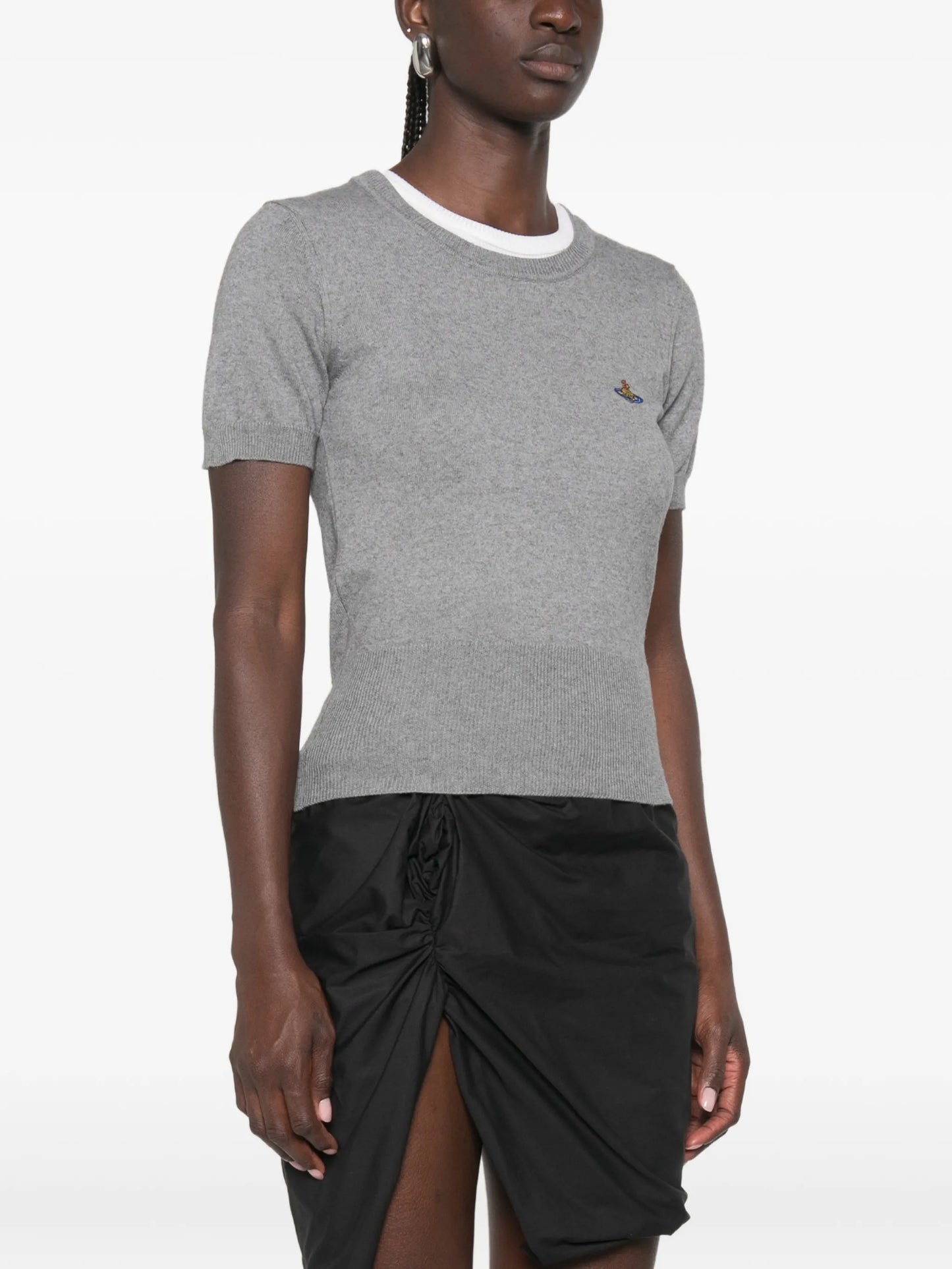 Bea Orb-embroidered top