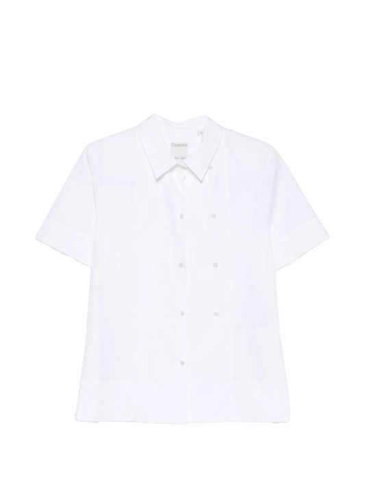 short-sleeve button-up shirt