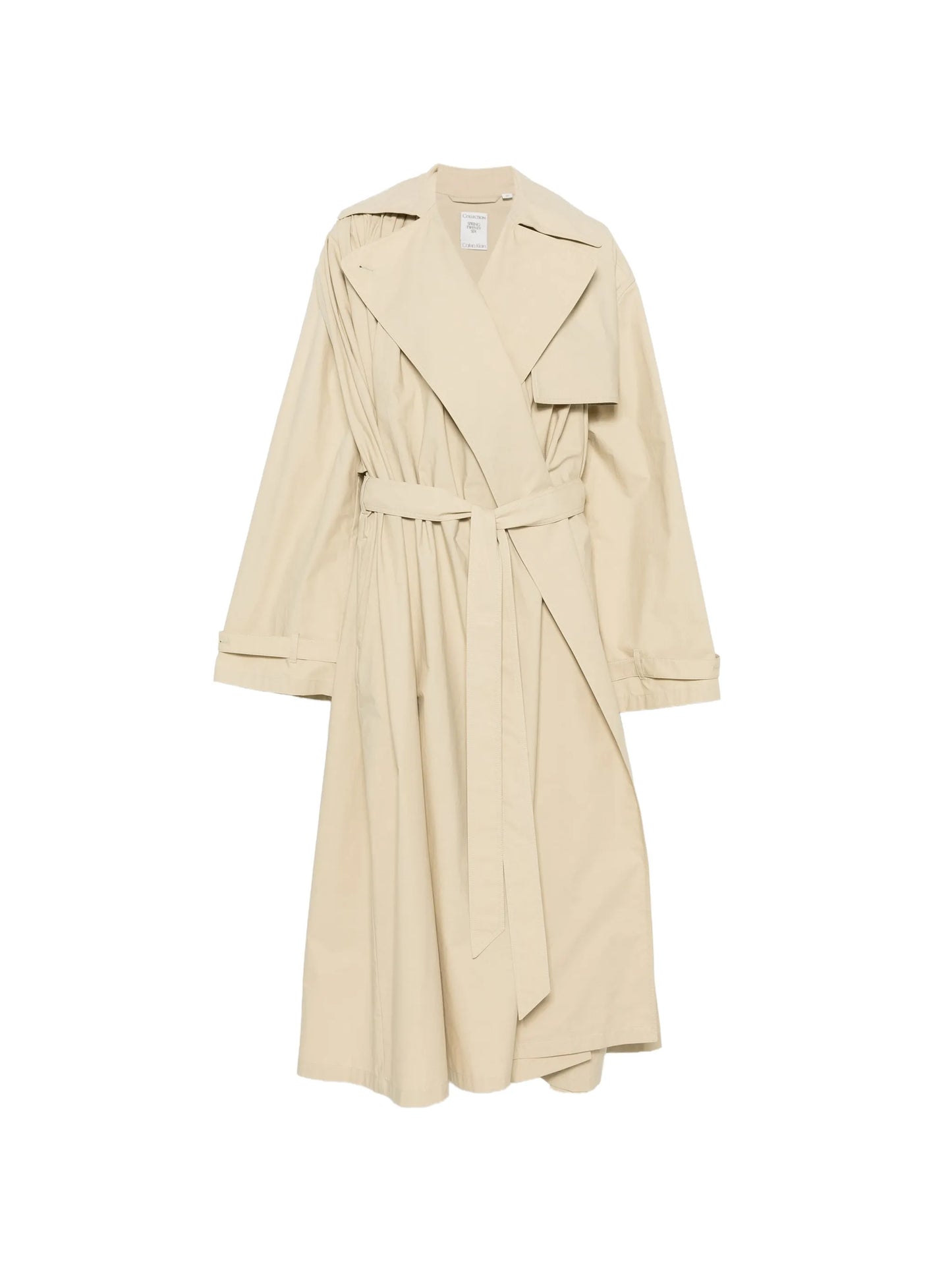 Mireille belted trench coat