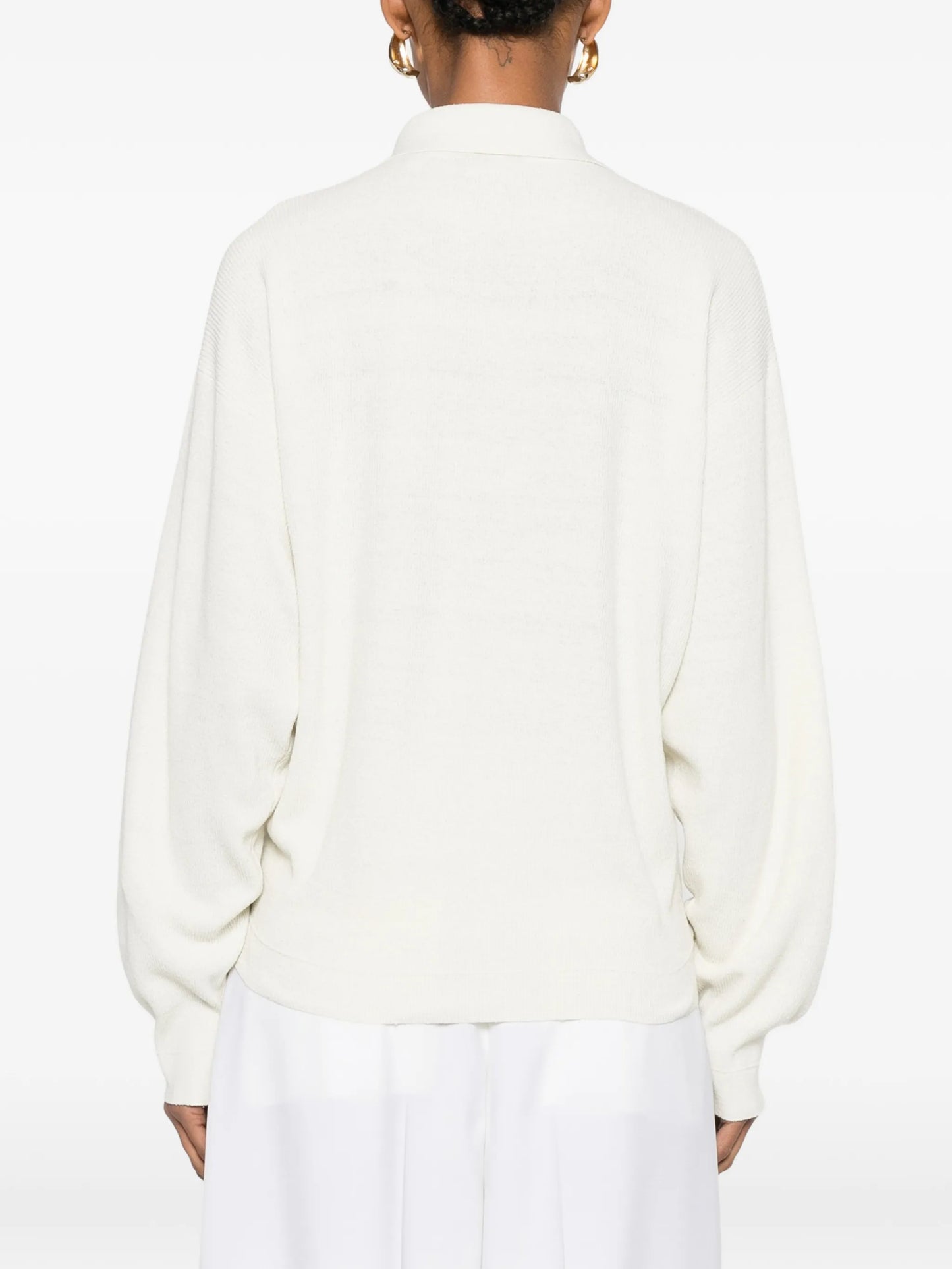 Helga long-sleeve polo top
