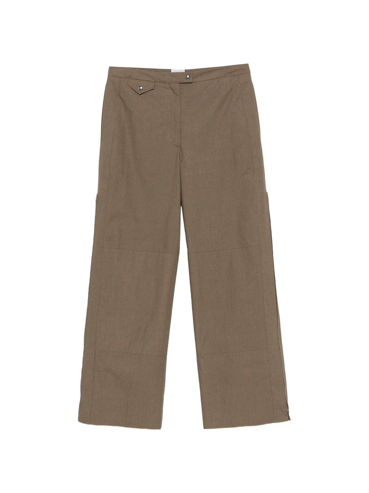 Gemma zipped-cuff trousers