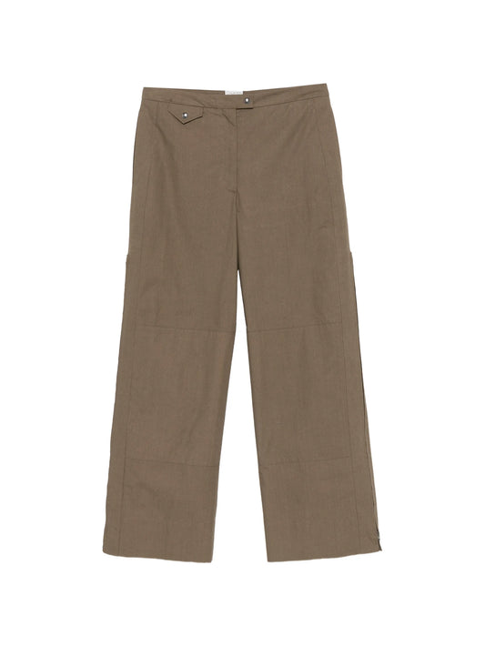 Gemma zipped-cuff trousers