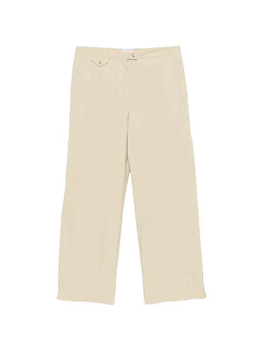 Gemma zip-detail trousers